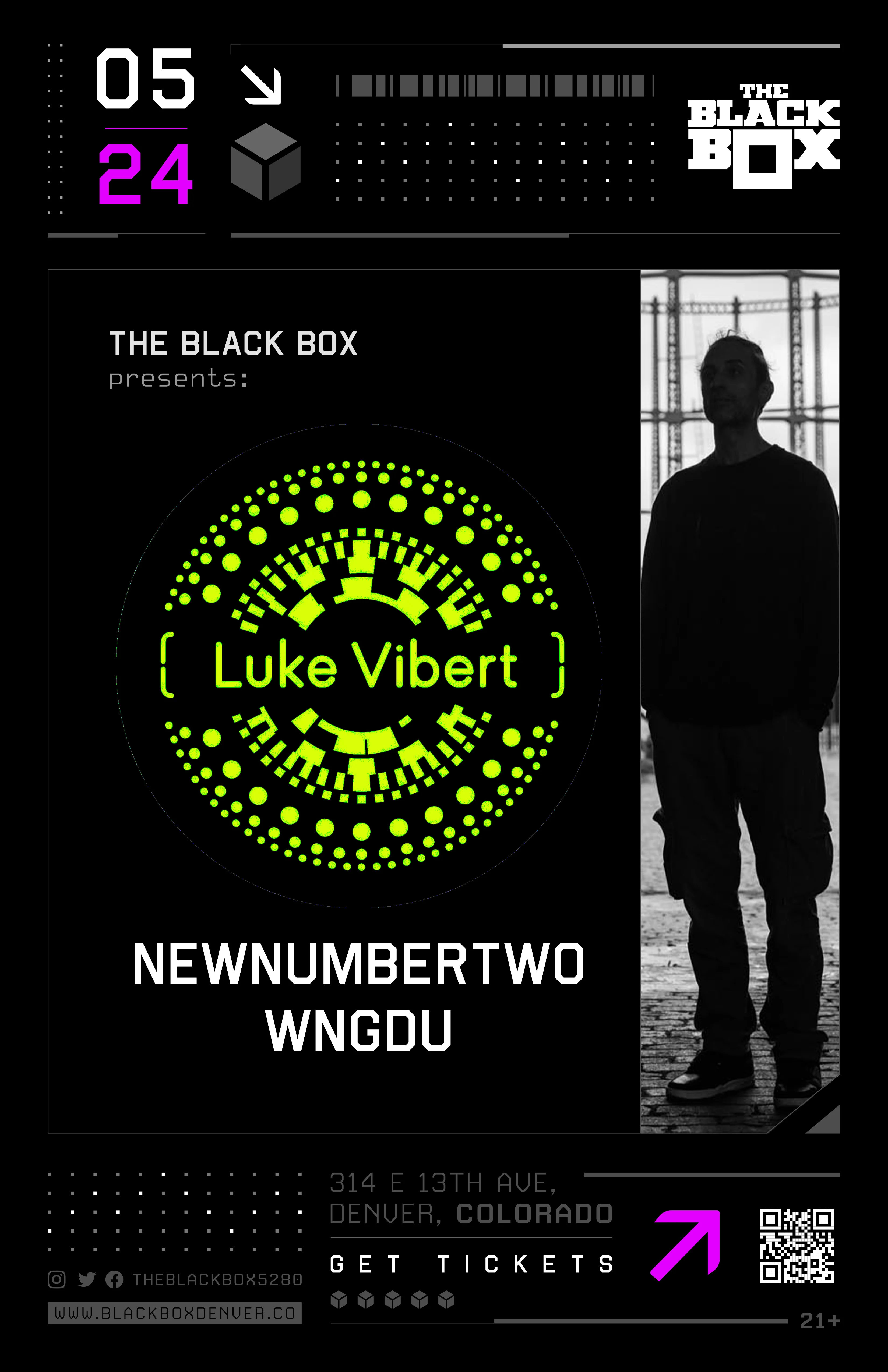 The Black Box presents: Luke Vibert w/ newnumbertwo, wngdu