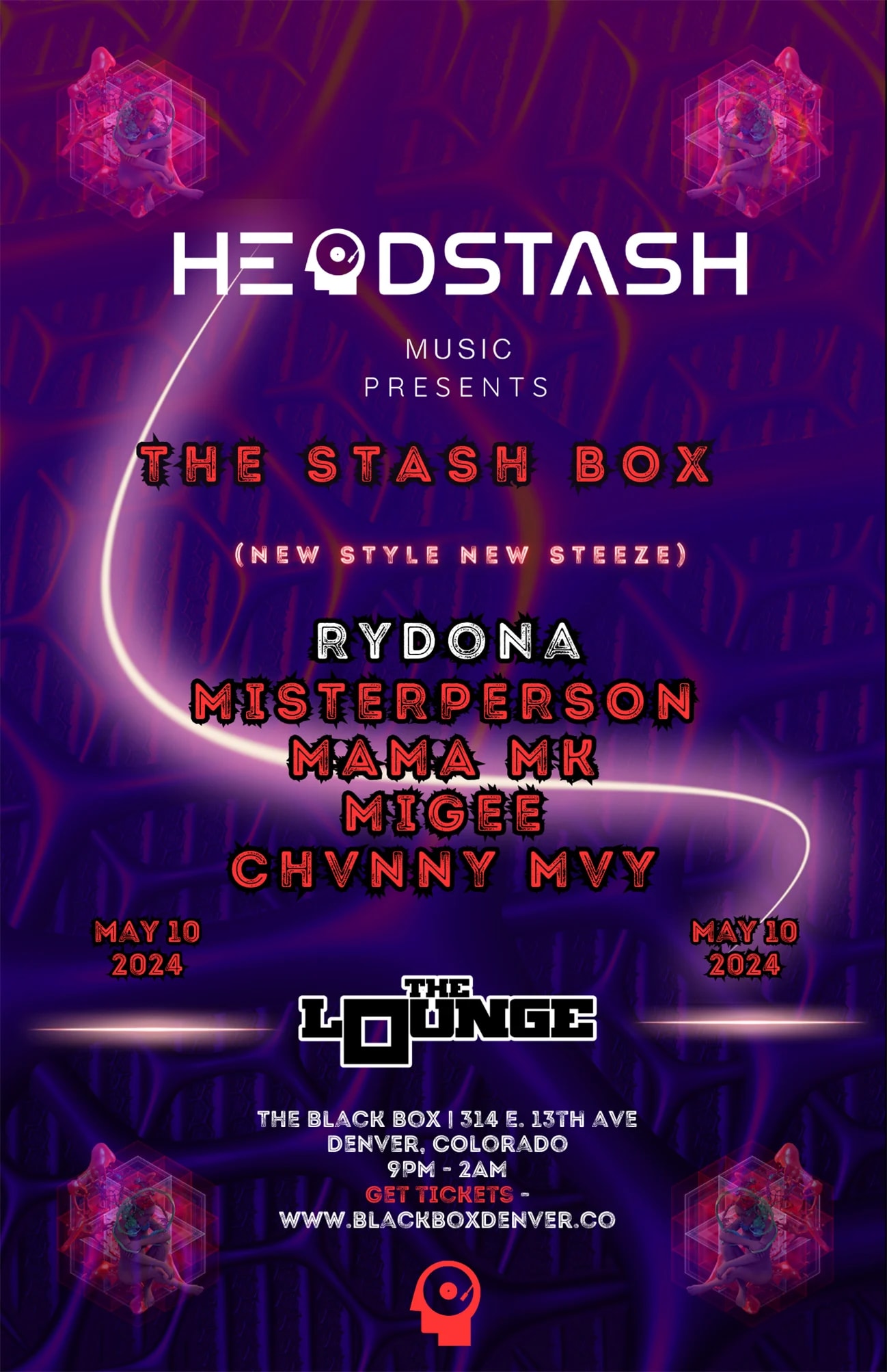 Headstash Collective - The Stash Box: Rydona, MisterPerson, Mama MK, Migee, Chvnny Mvy