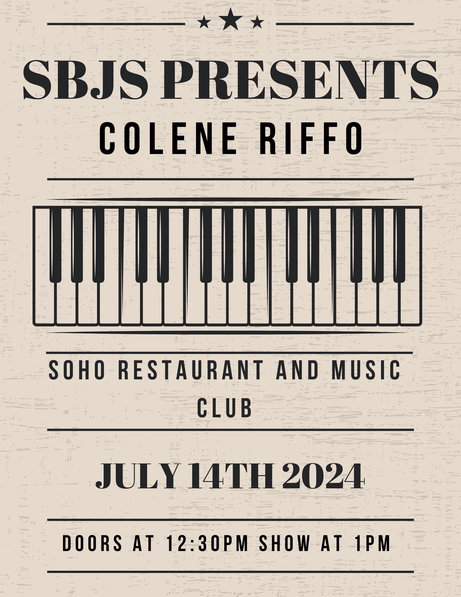 Santa Barbara Jazz Society presents: Colene Riffo