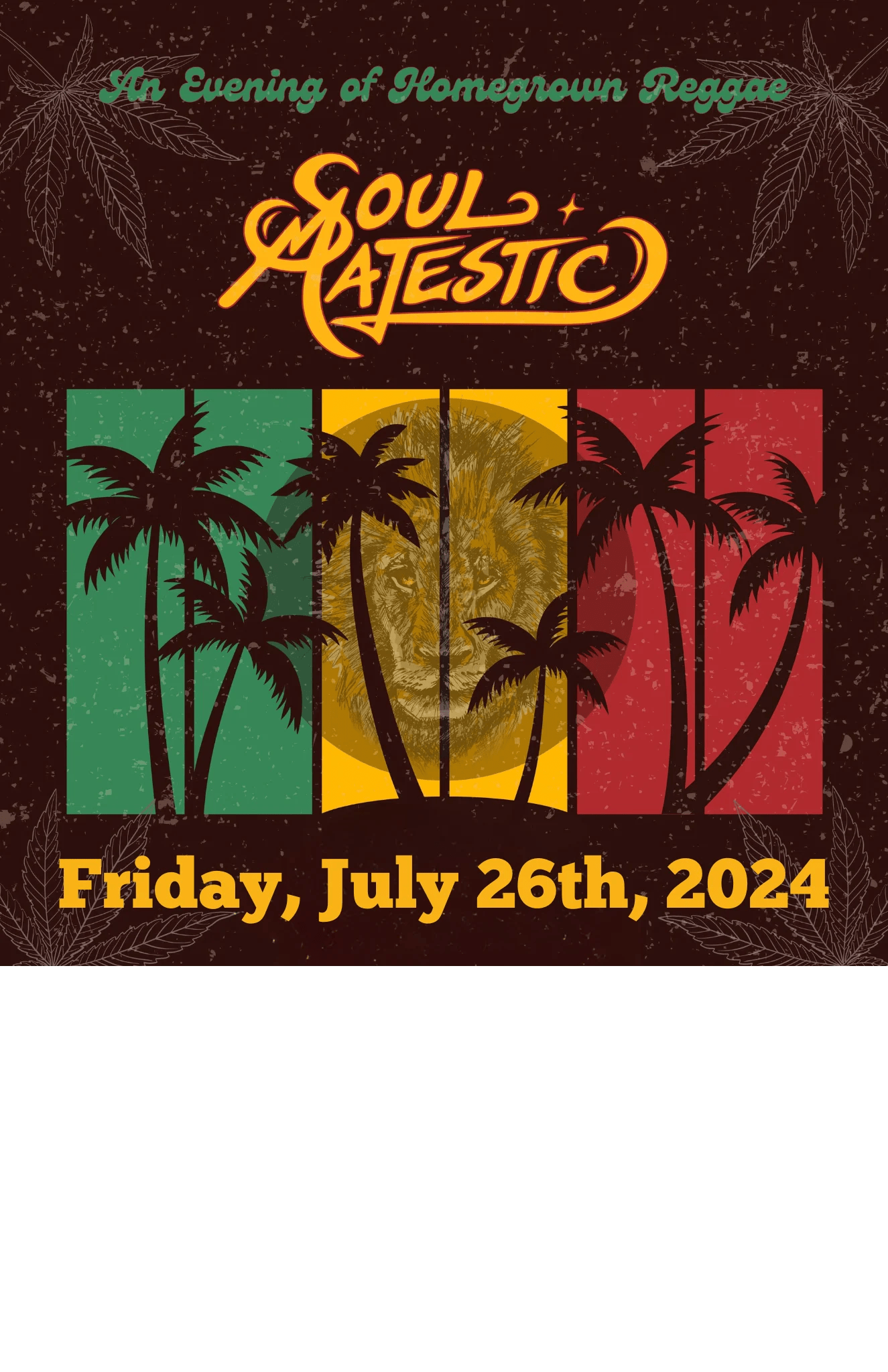 An Evening of Homegrown Reggae with Soul Majestic