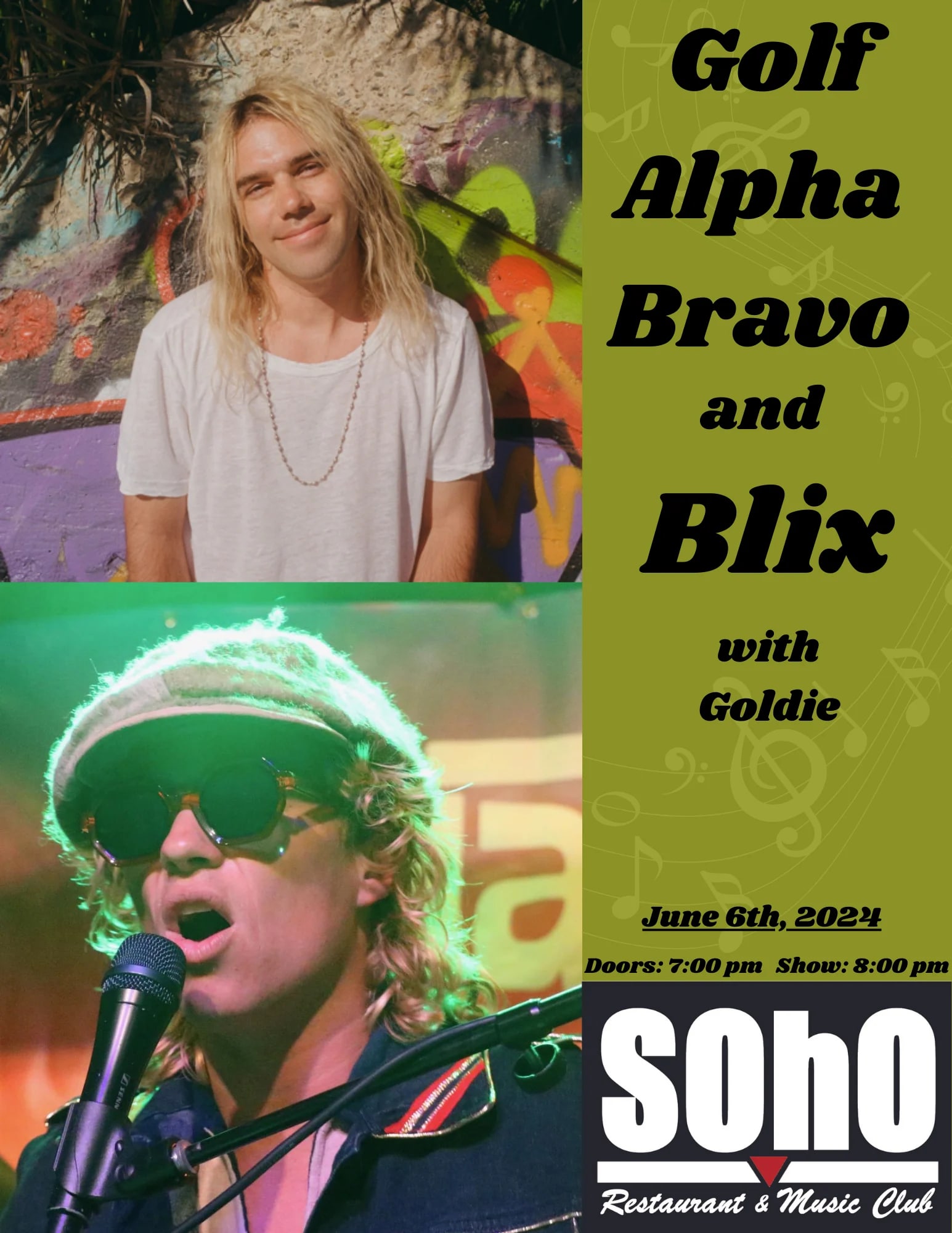 Golf Alpha Bravo with Blix plus Goldy