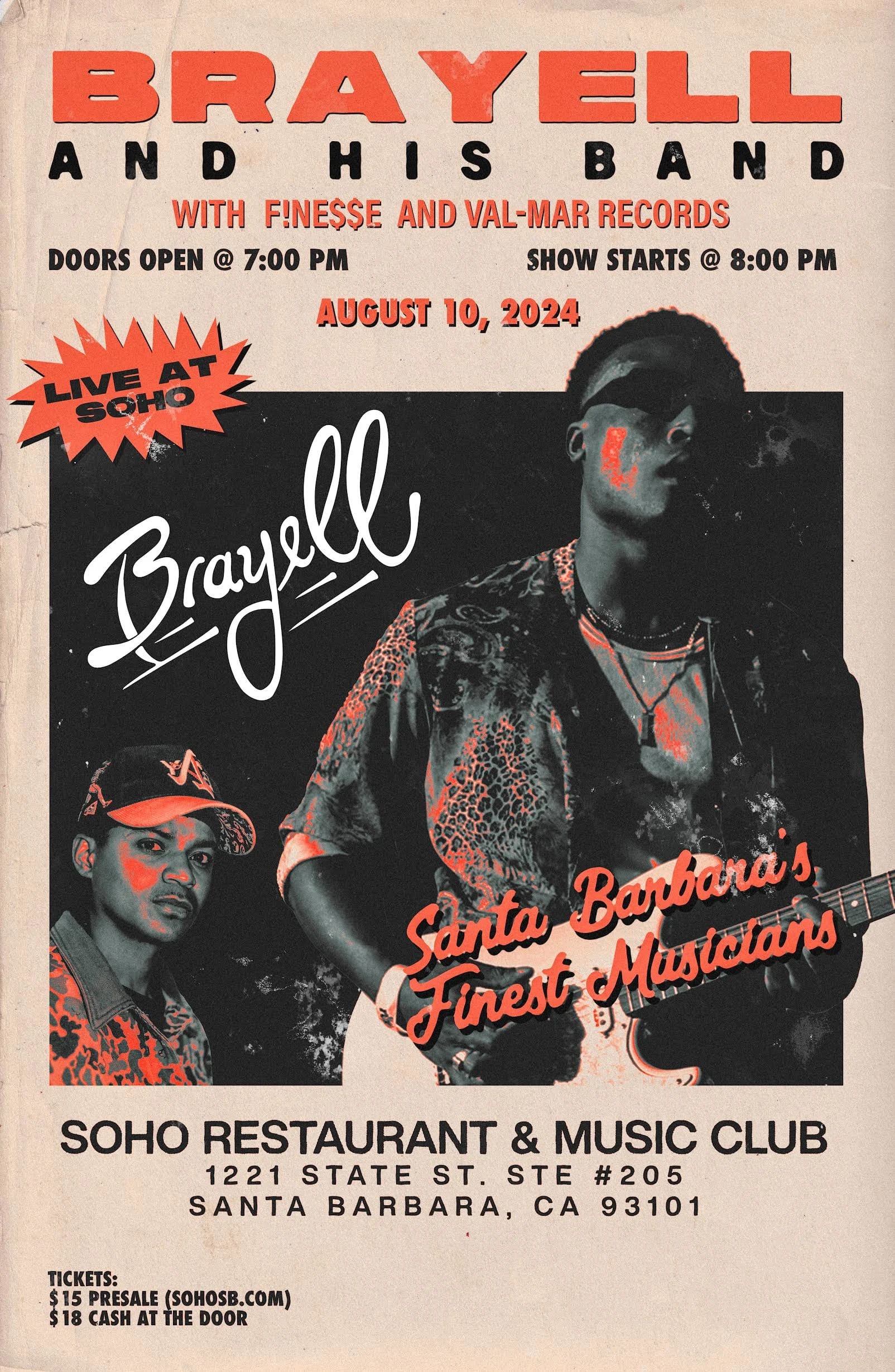 Brayell with F!NE$$E, Joveth, & Val-Mar Records