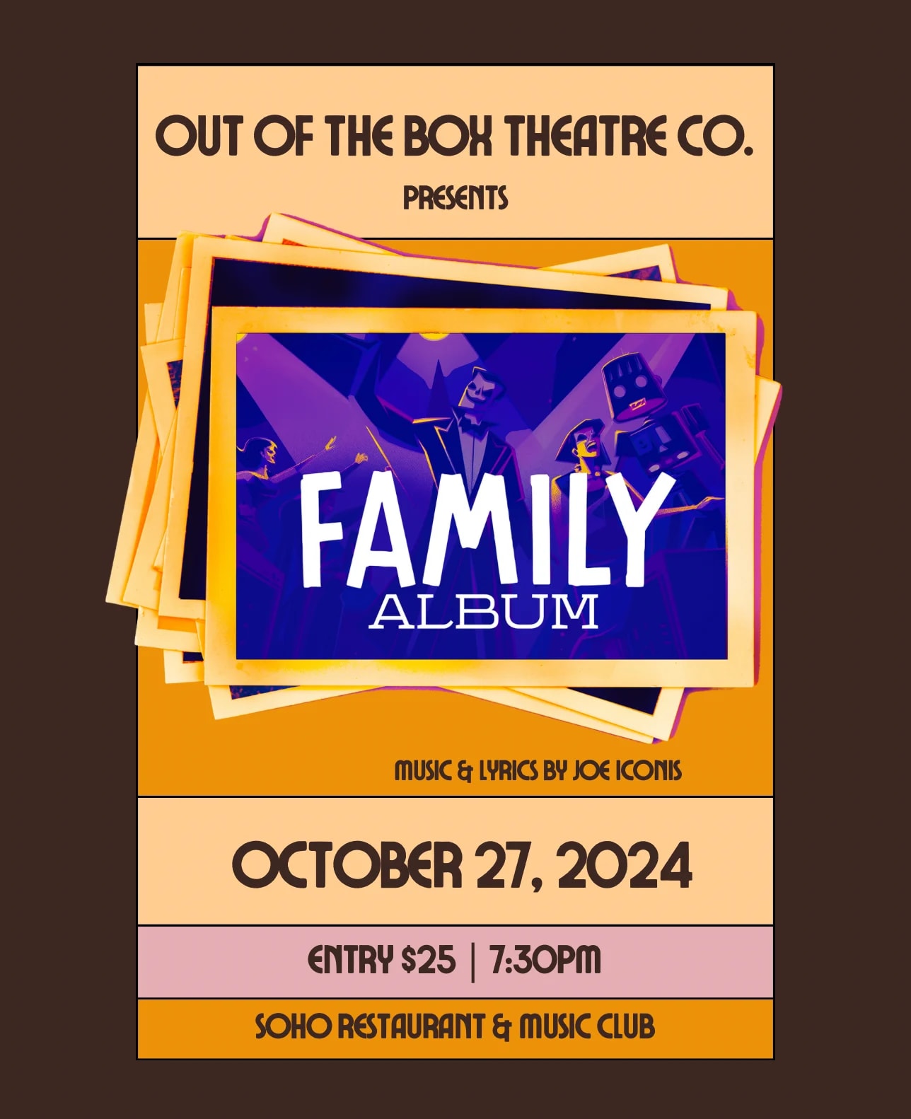 Out of the Box Theatre Co. presents: FAMILY ALBUM