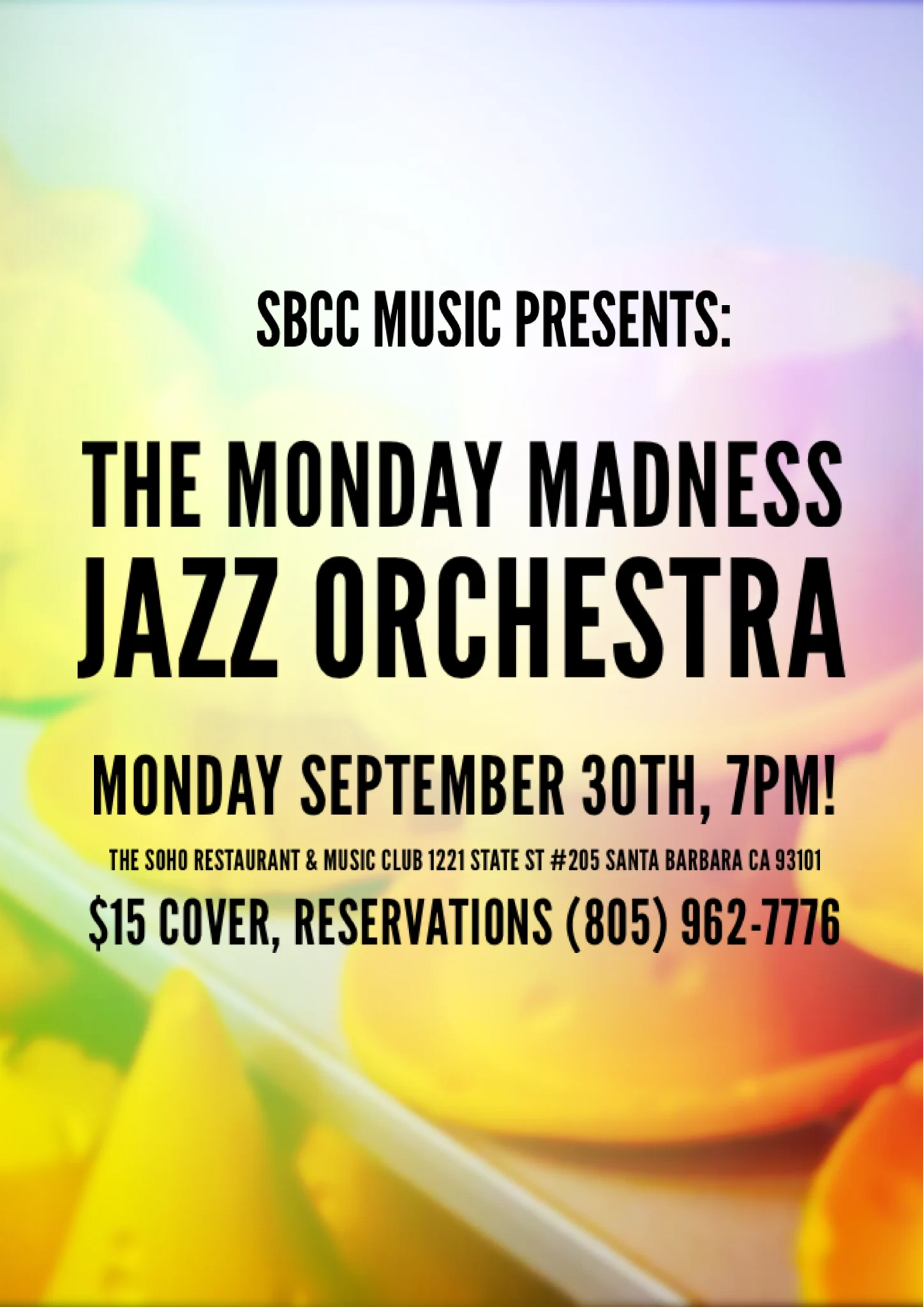 SBCC Monday Madness Jazz Orchestra