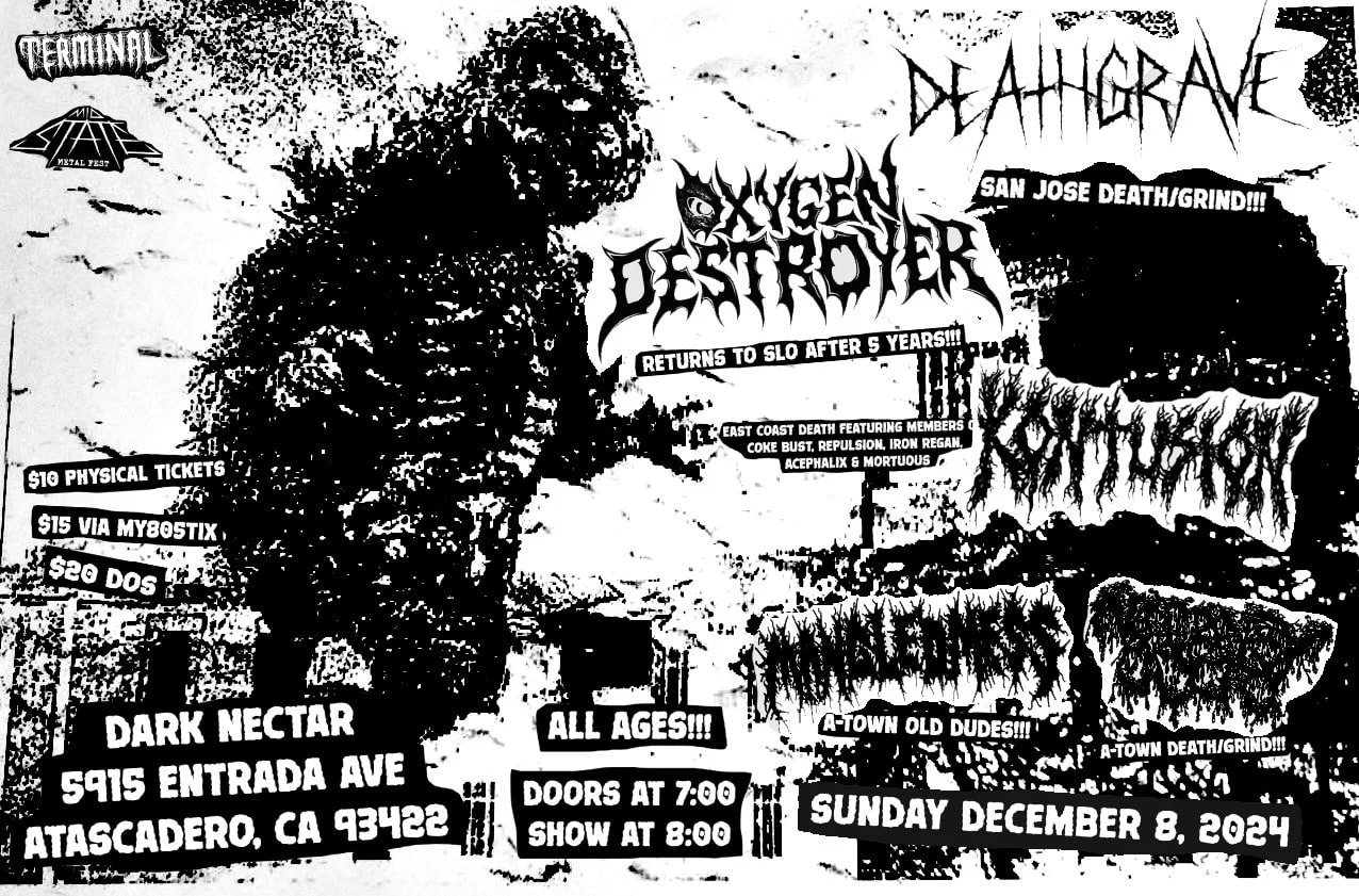 Oxygen Destroyer Kontusion Deathgrave Necropsy Odor Mangled