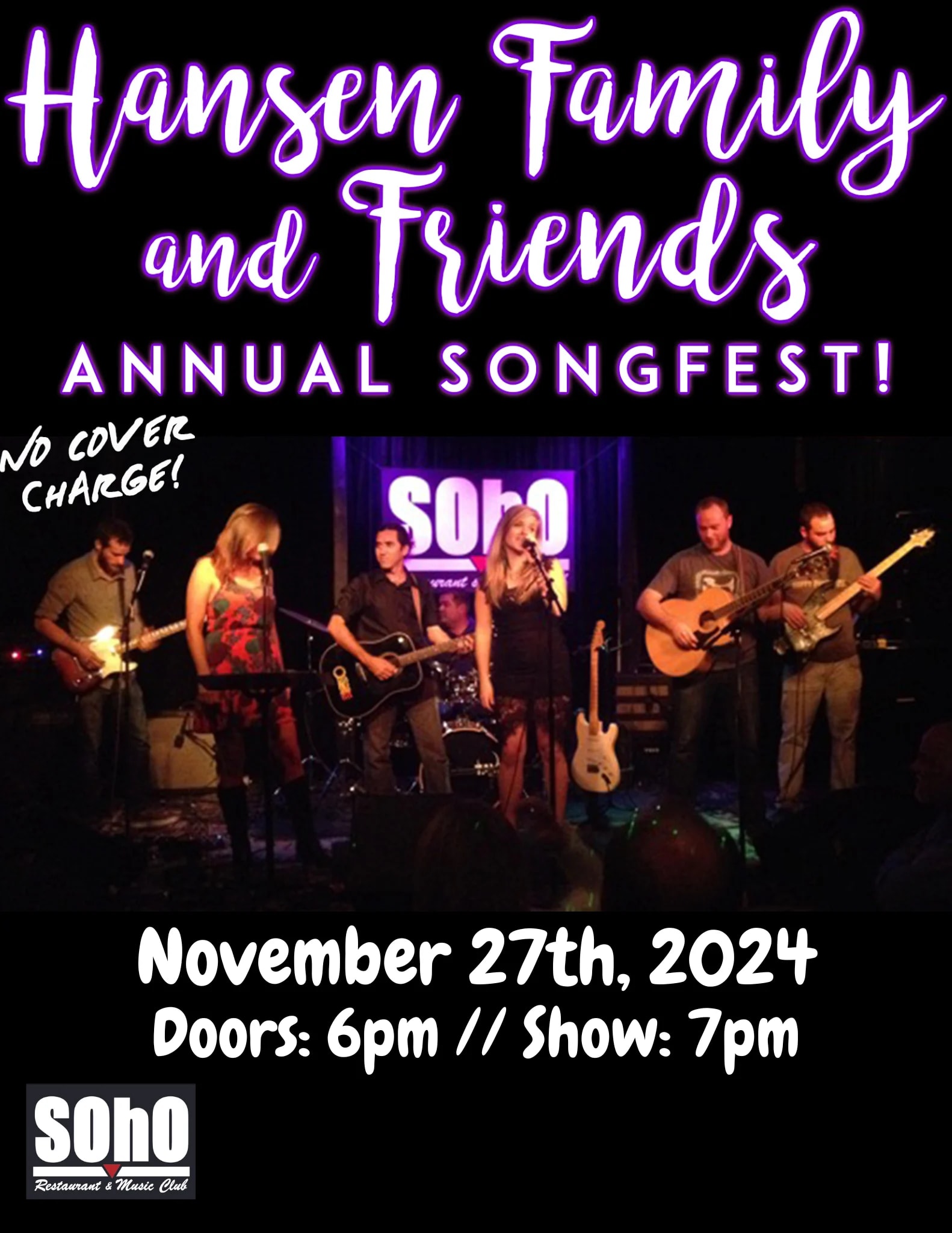 The Hansen Family Songfest!