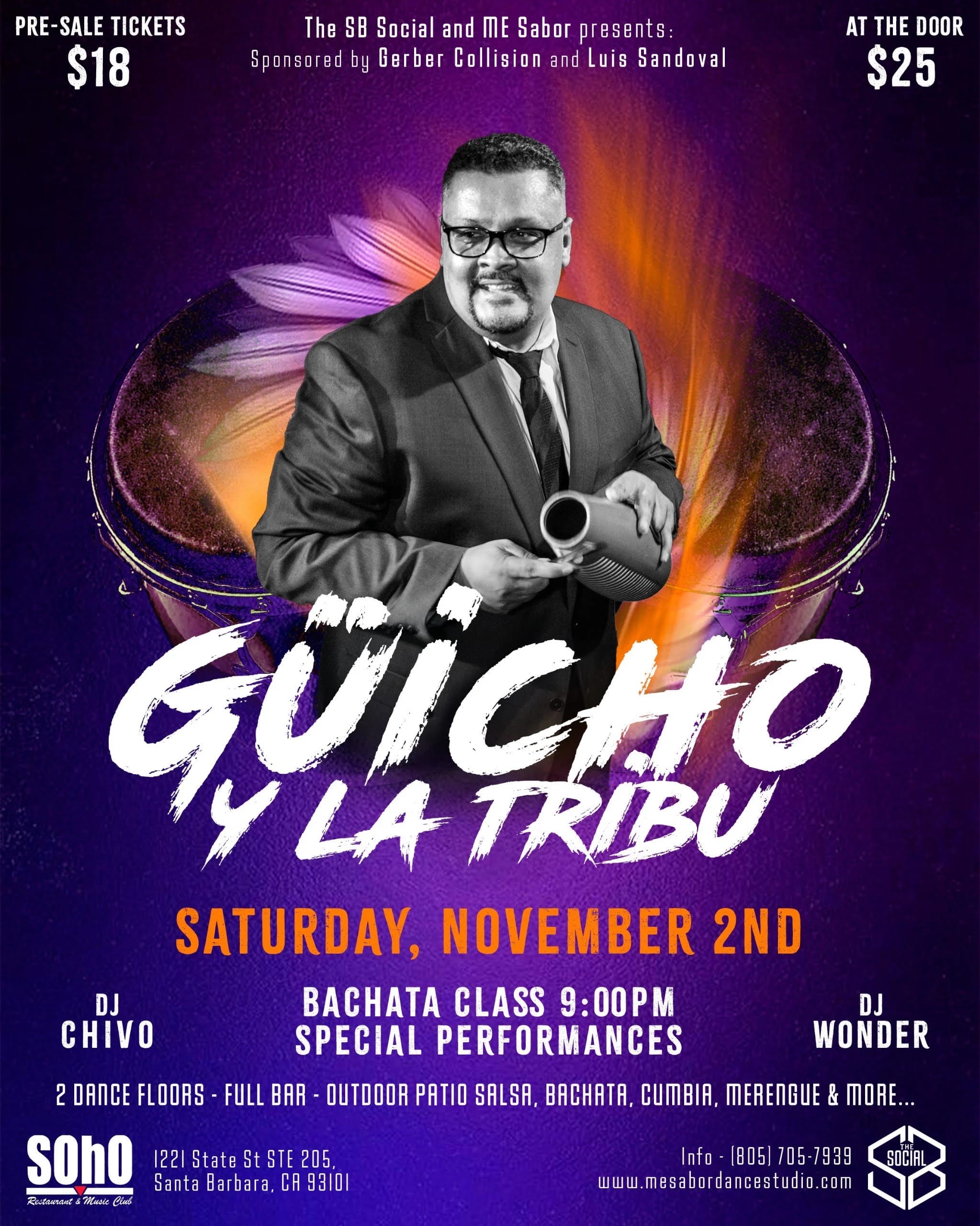 ME Sabor presents: Guicho y La Tribu