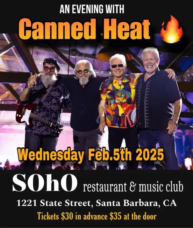 An evening with Canned Heat