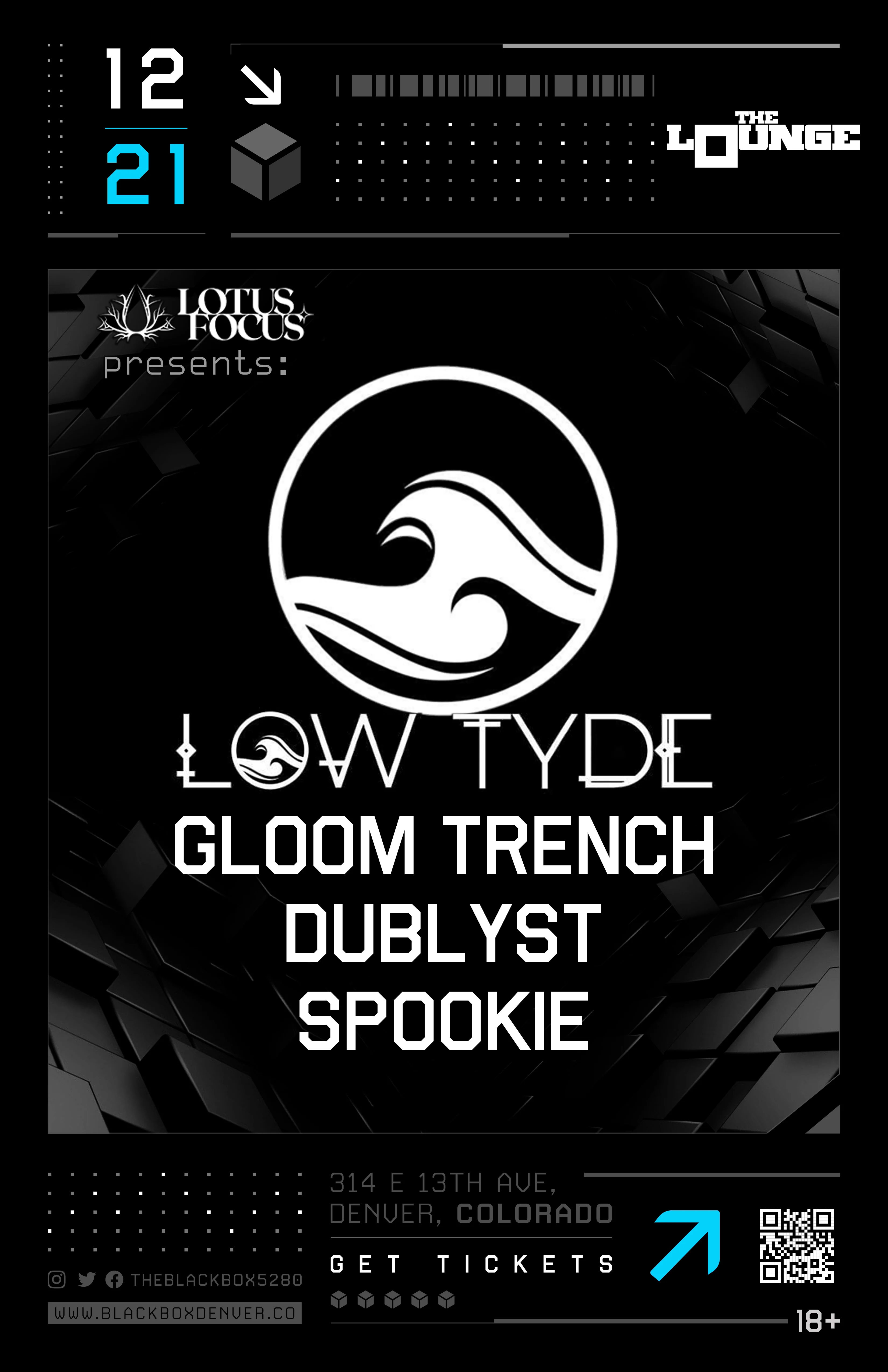 Lotus Focus: Low Tyde, Gloom Trench, Dublyst, Spookie