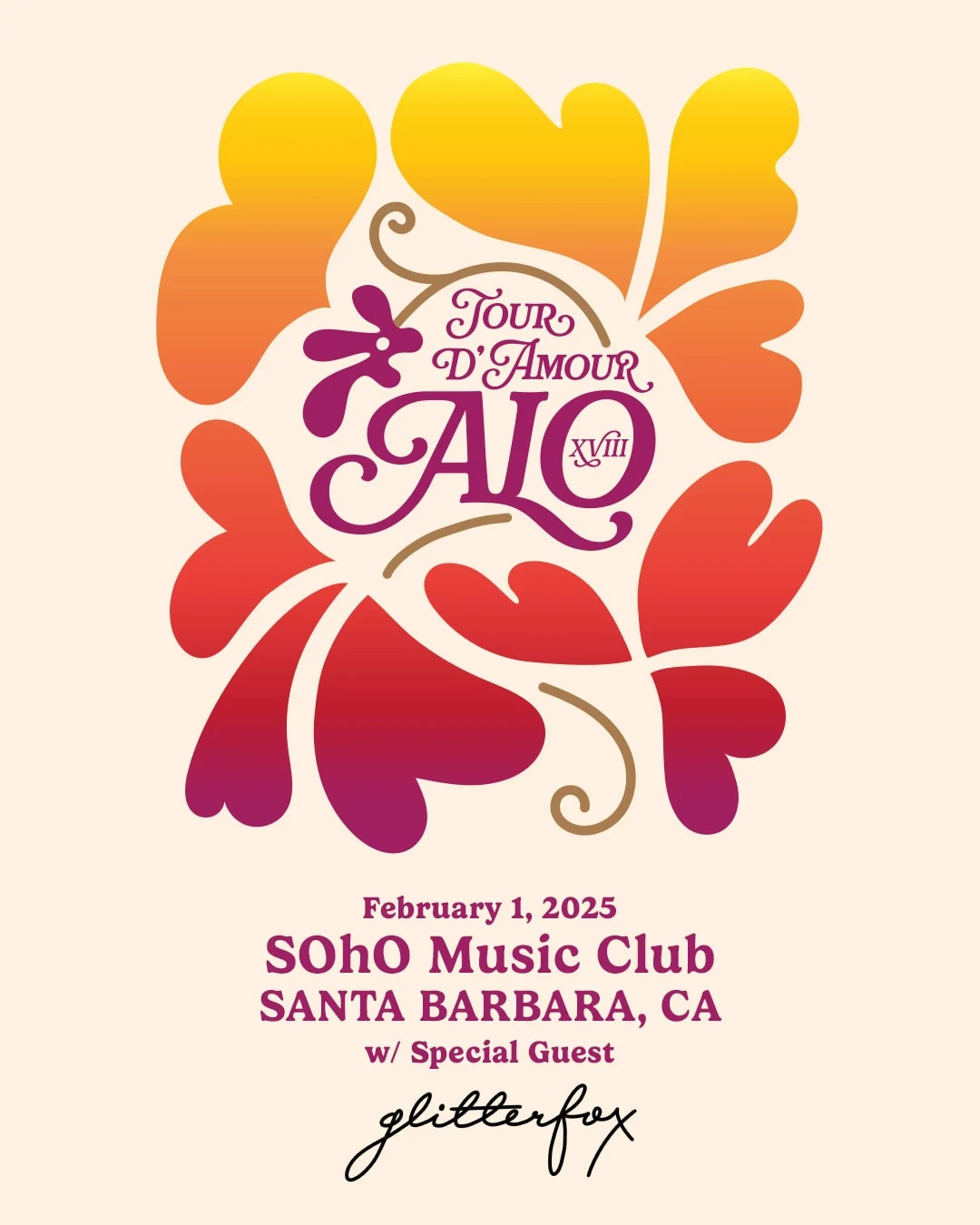 ALO - Tour D’Amour XVIII with Glitterfox