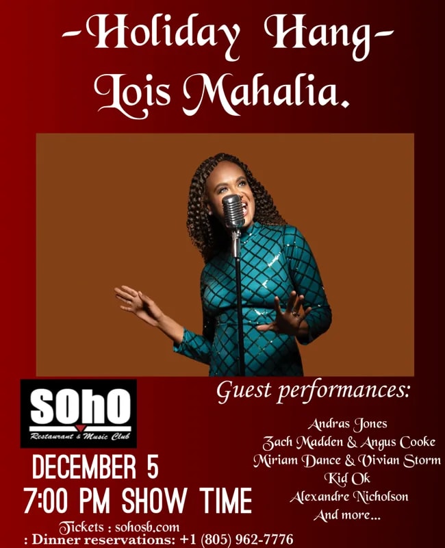 Holiday Hang with Lois Mahailia