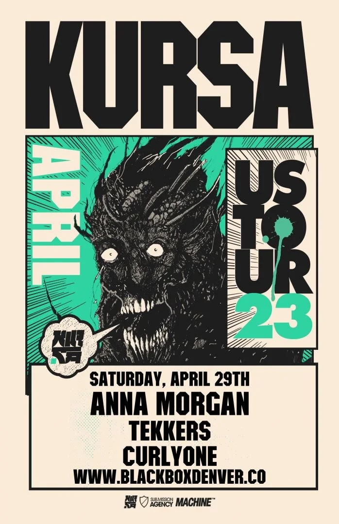 Sub.mission presents: Kursa w/ Anna Morgan, Tekkers, CurlyOnE