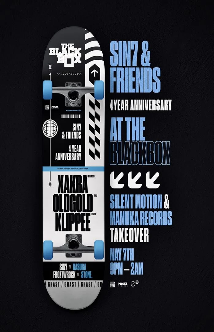 Sin7 & Friends 4 Year Anniversary: XAKRA, OldGold, Klippee, Sin7 x Froztwr3ck vs Basura x Stone, Ghast