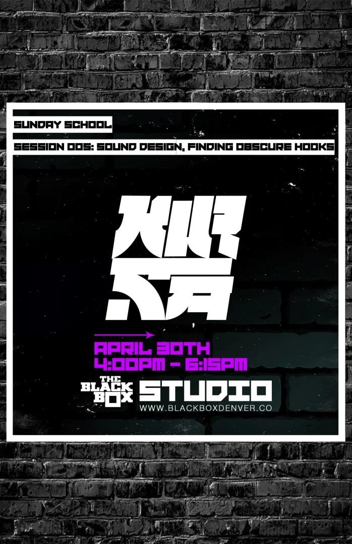 Sunday School with Kursa: Sound Design, Finding Obscure Hooks