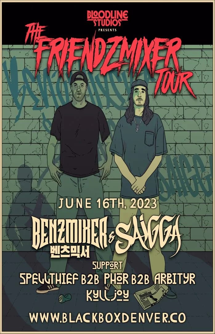 The Black Box presents - The Friendzmixer Tour: Benzmixer & Saigga w/ Spellthief B2B Phor B2B Arbityr, Kylljoy