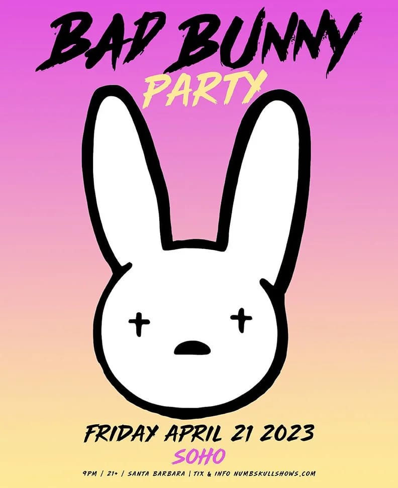 numbskull presents: BAD BUNNY PARTY