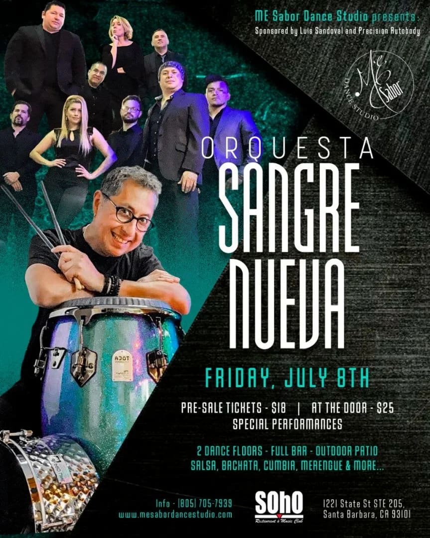 ME Sabor presents:Orquesta Sangre Nueva