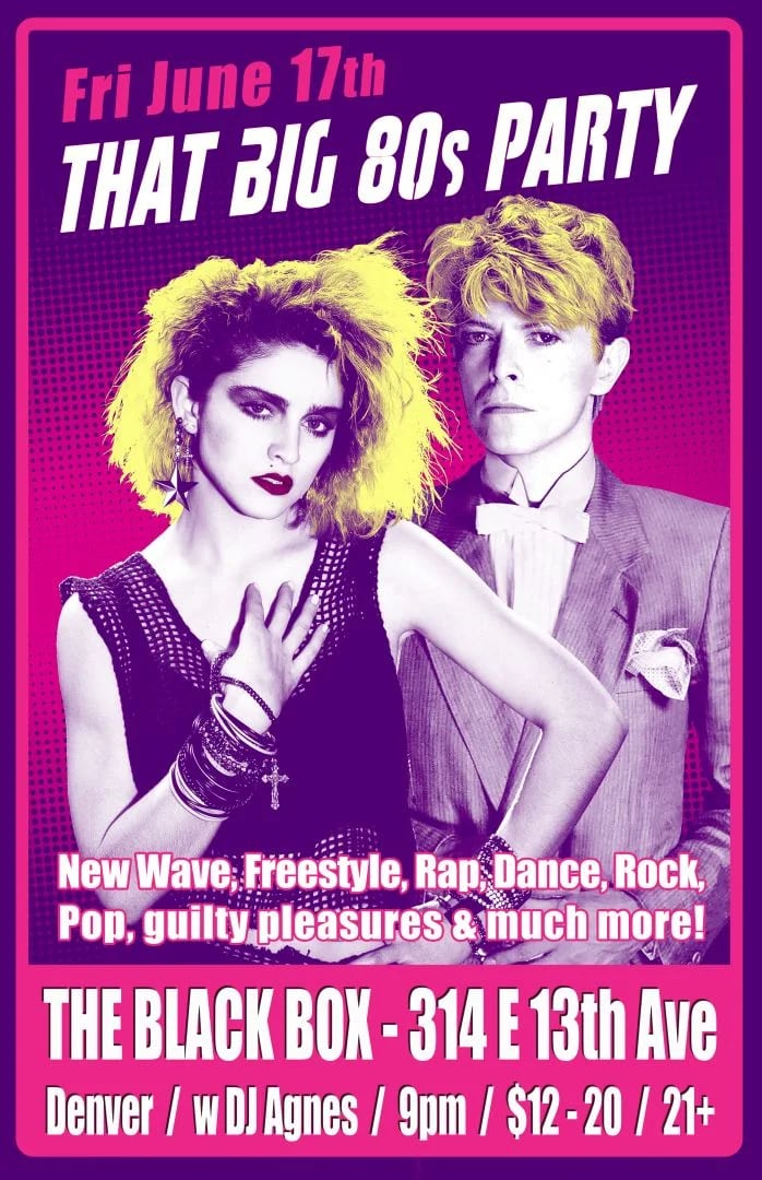 That BIG 80's Party w/ DJ Agnes