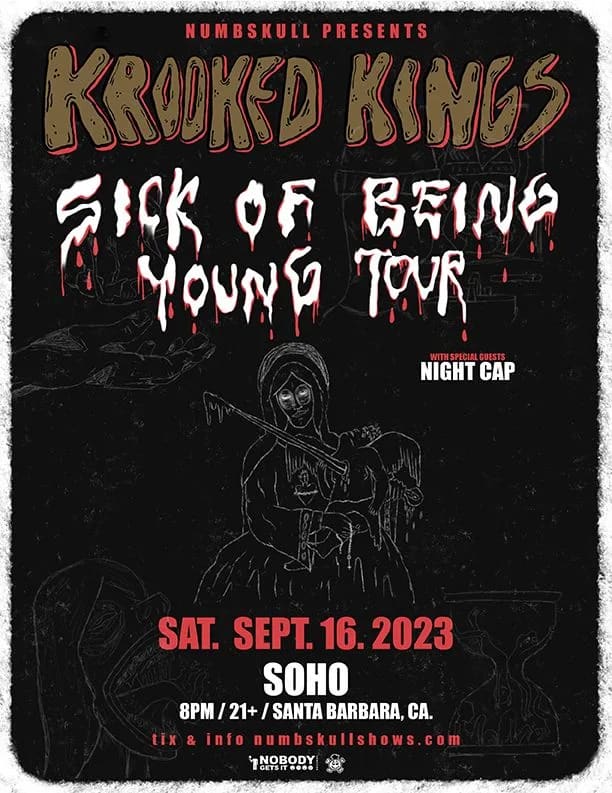 *CANCELED* Numbskull presents: Krooked Kings with Night Cap