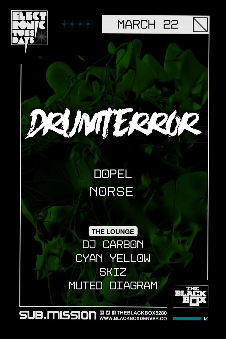 Sub.mission presents Electronic Tuesdays: Drumterror