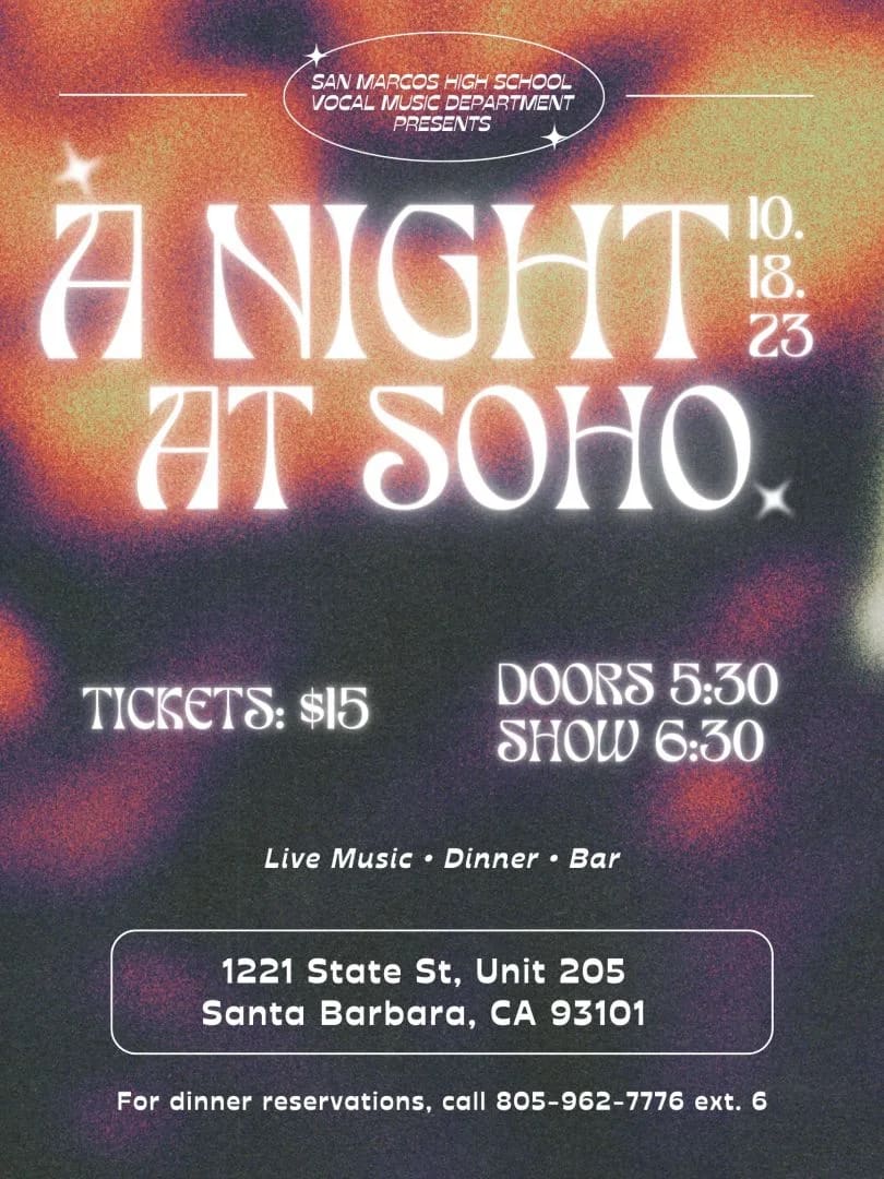 San Marcos High School Choir Showcase