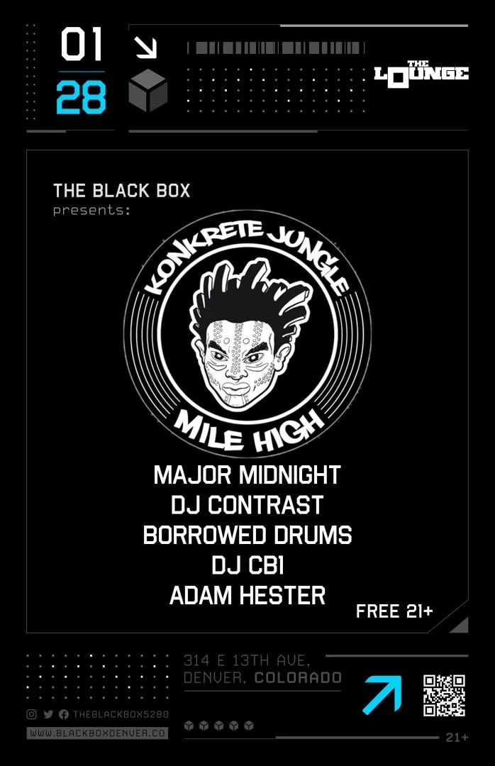 Konkrete Jungle Mile High (Free 21+)