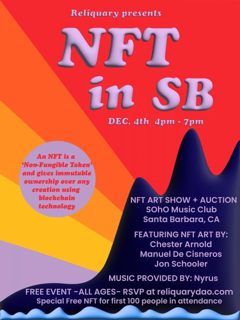 Reliquary presents: NFT in SB
