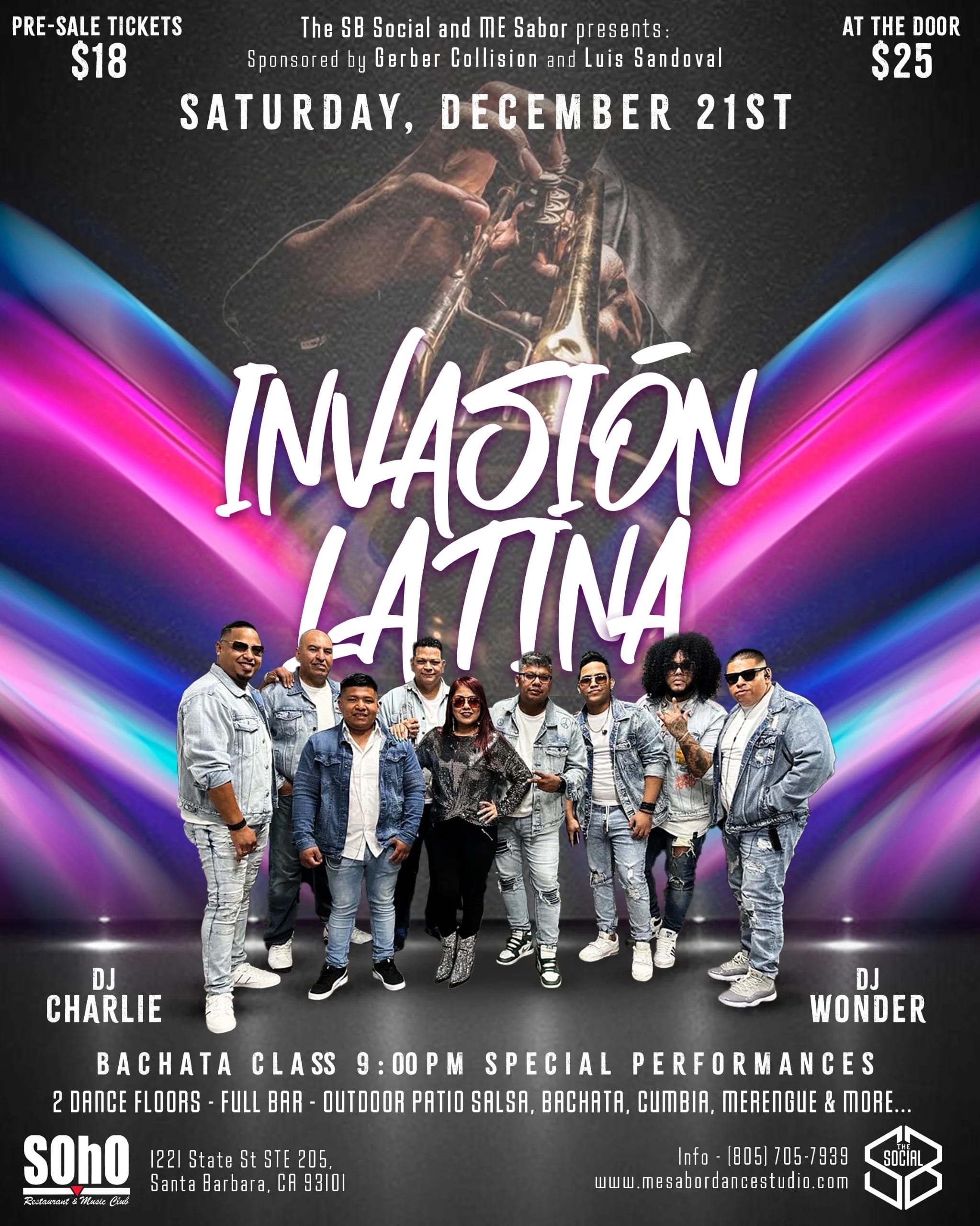 ME Sabor presents: Invasión Latina