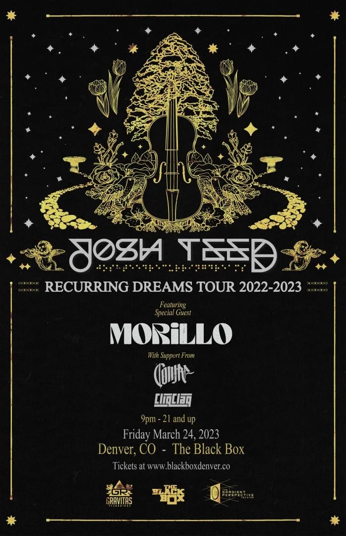The Black Box presents: Josh Teed (Recurring Dreams Tour) w/ Morillo, CØNTRA, CliqClaq