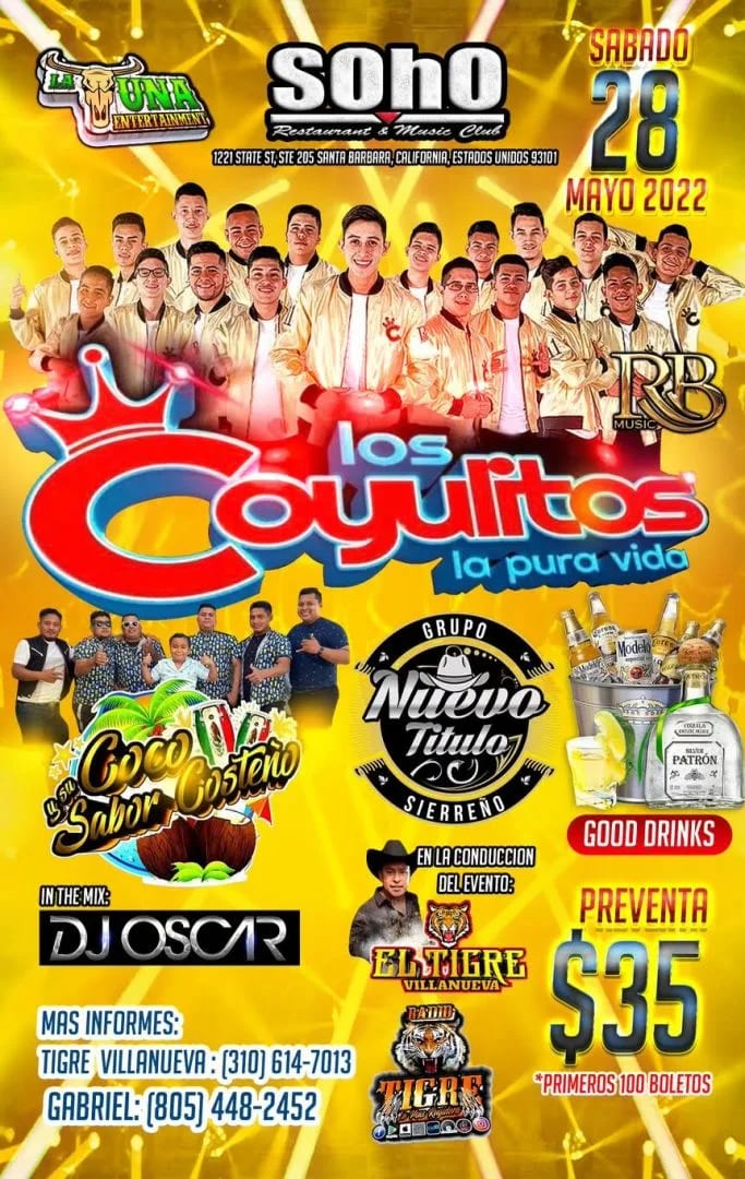 BANDA NIGHT with Los Coyulitos