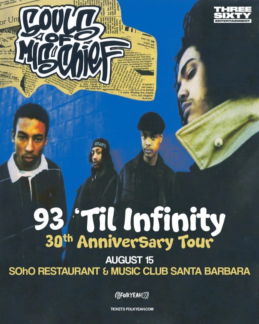 (((folkyeah!))) presents: Souls of Mischief with Breakbeat Lou, The Architect, A Smooth Exchange