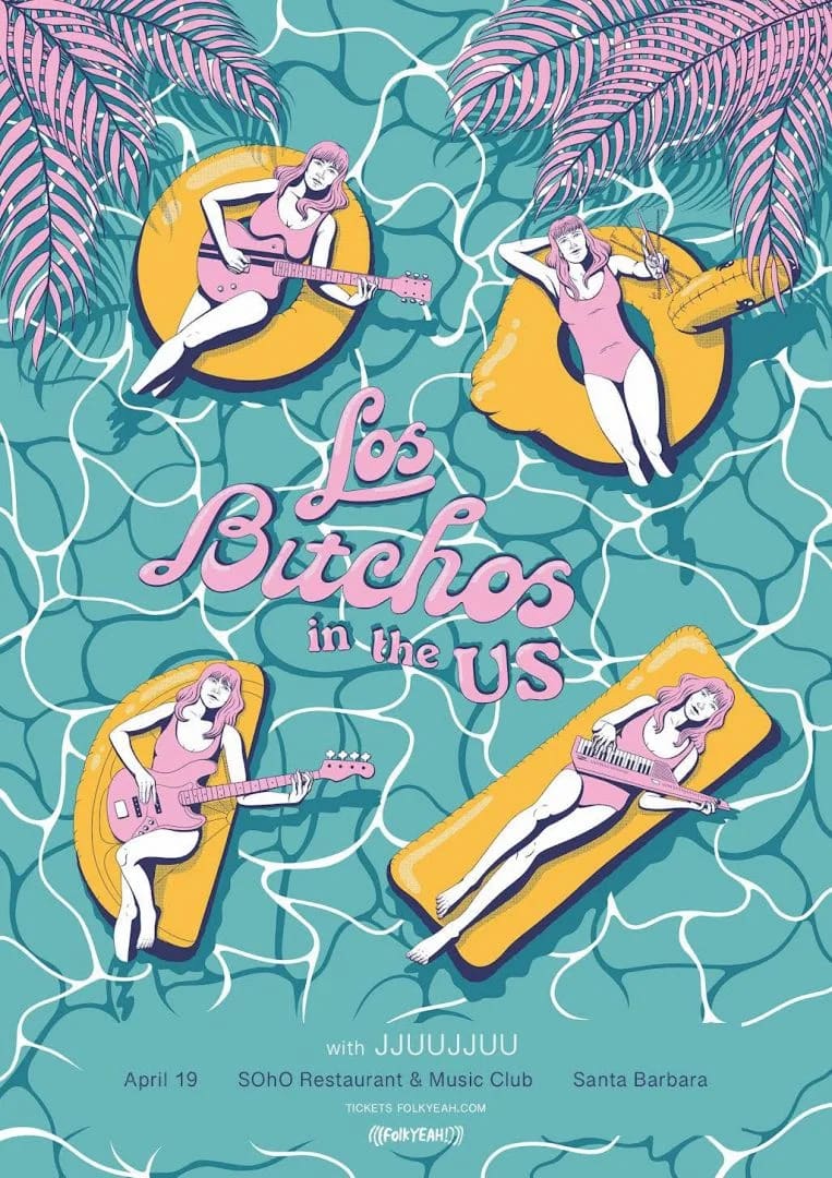 (((folkyeah!))) presents: Los Bitchos with JJUUJJUU