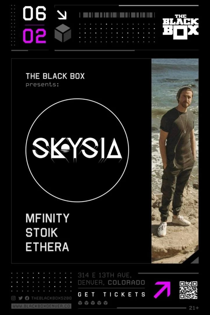 The Black Box presents: SKYSIA w/ Mfinity, Stoik, Ethera