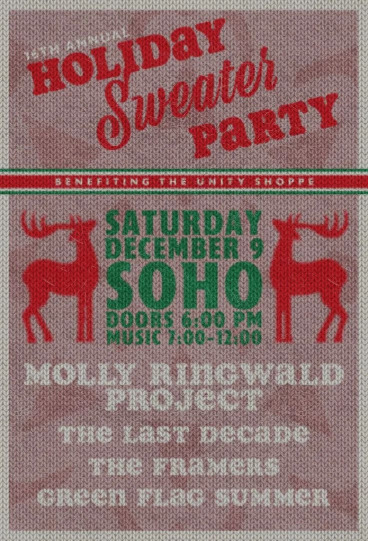 16th Annual Holiday Sweater Party feat. MOLLY RINGWALD PROJECT