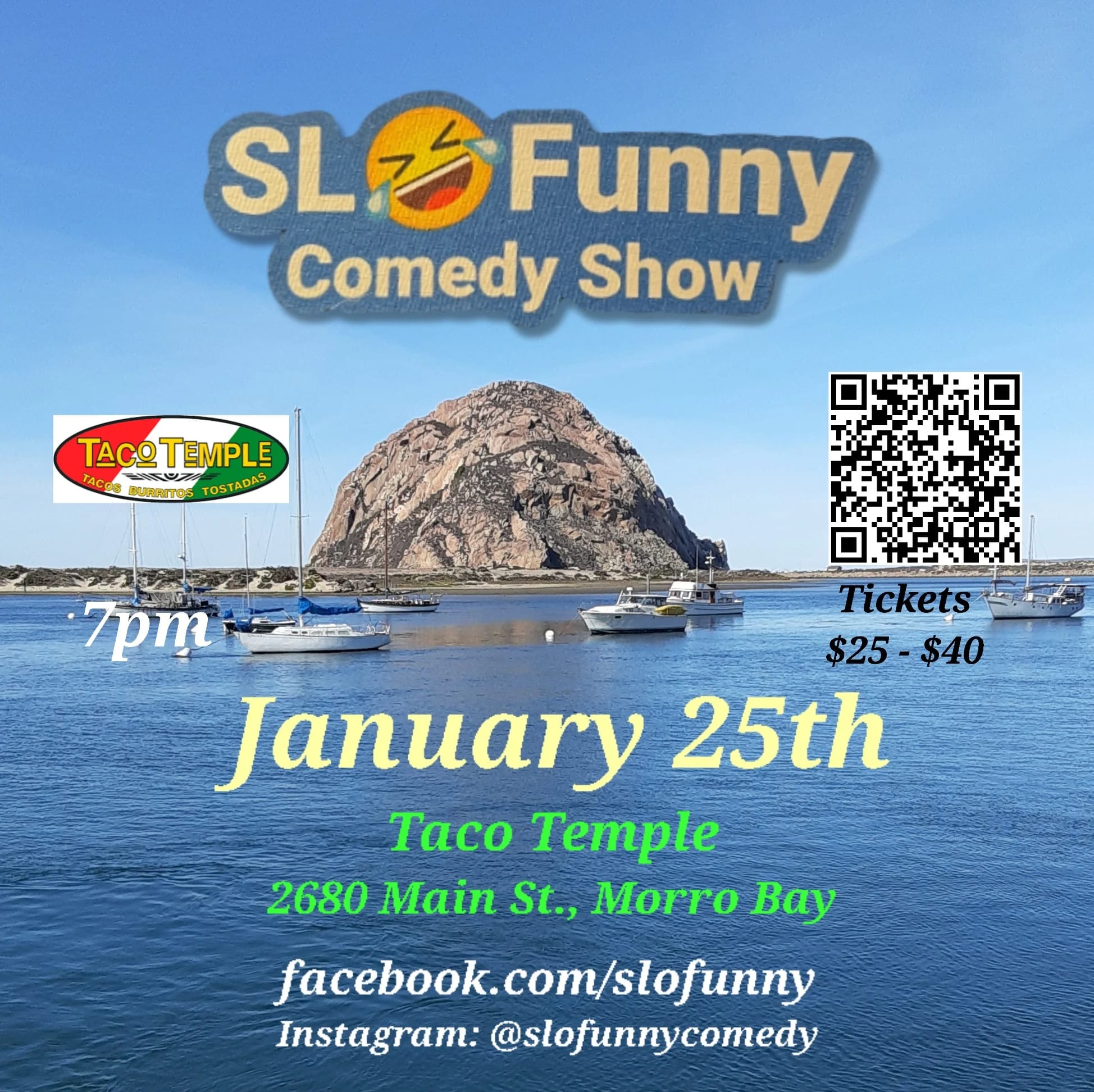 SLOFunny Comedy Show Morro Bay | My805Tix