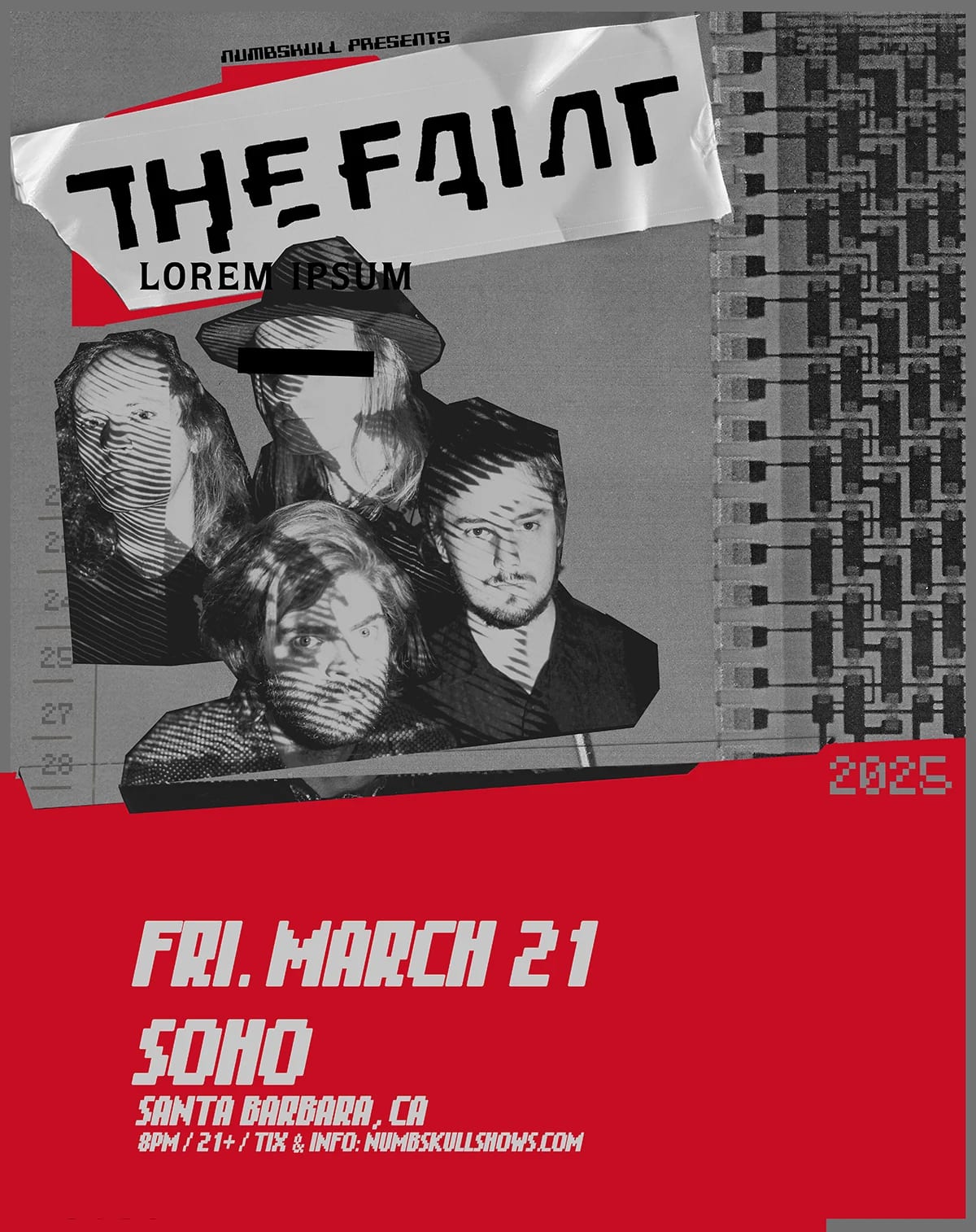 Numbskull Presents: THE FAINT with Plague Black