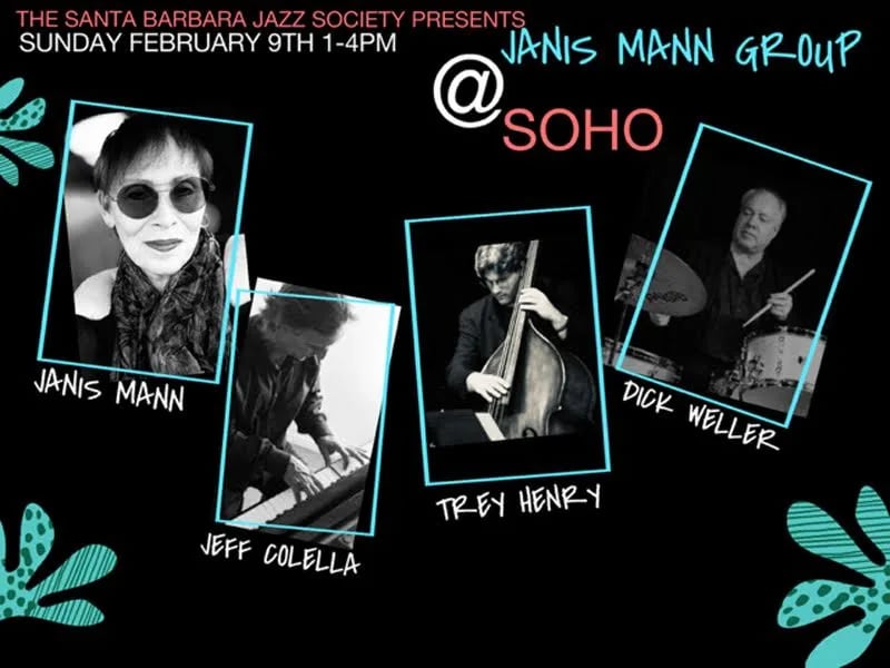 Santa Barbara Jazz Society presents: Janis Mann and Friends!
