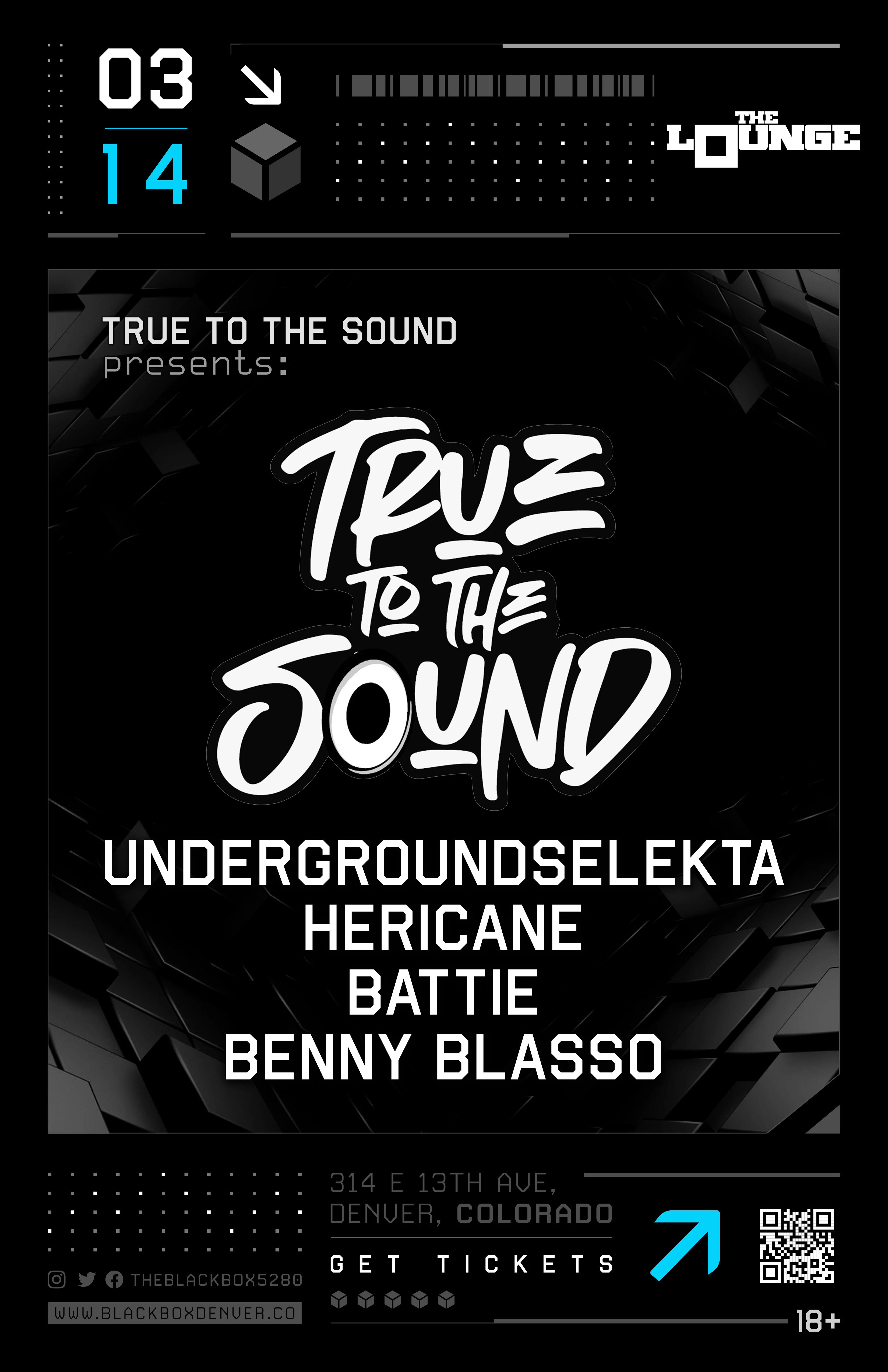 True To The Sound: undergroundselekta, Hericane, Battie, Benny Blasso