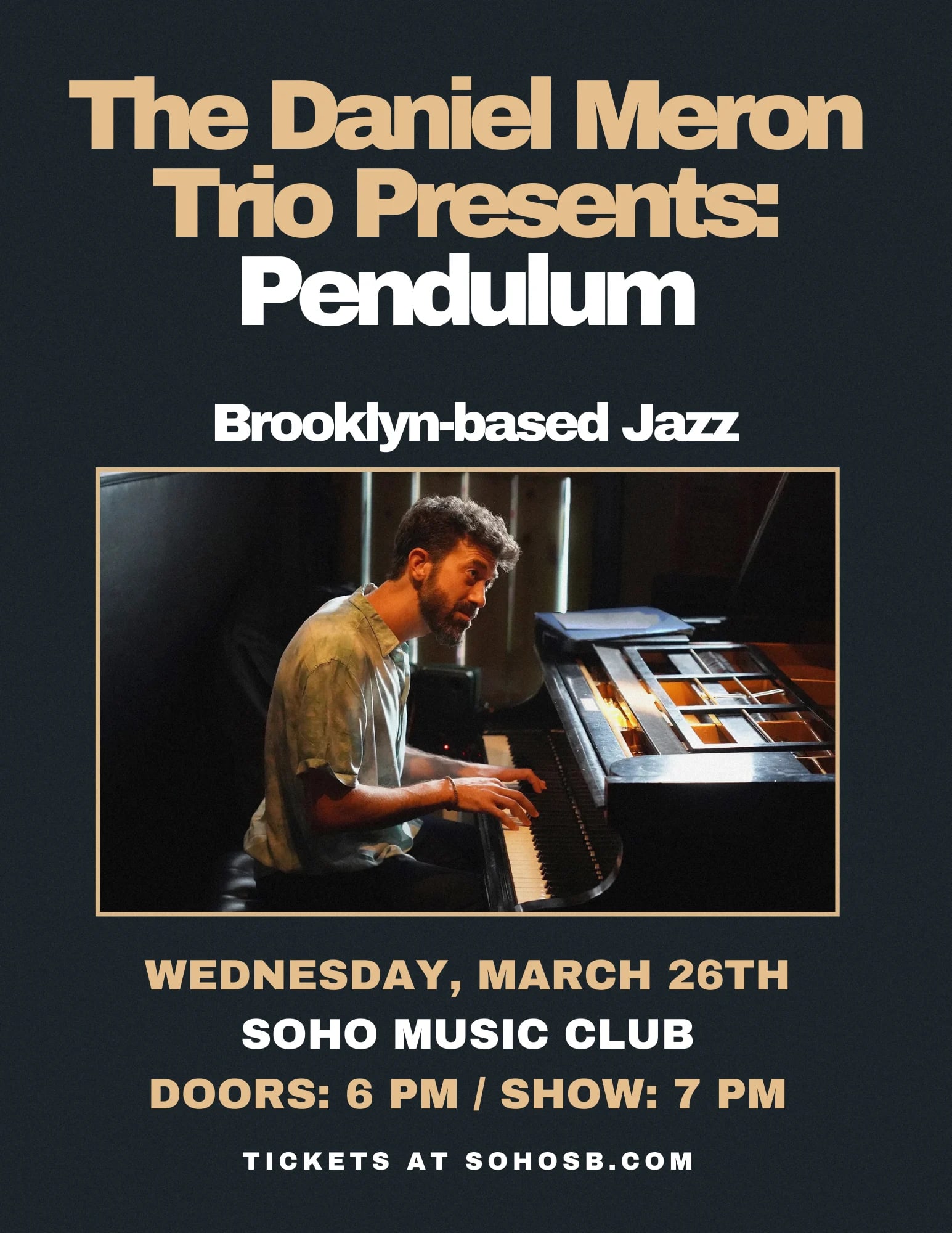 Brooklyn's Daniel Meron Jazz Trio