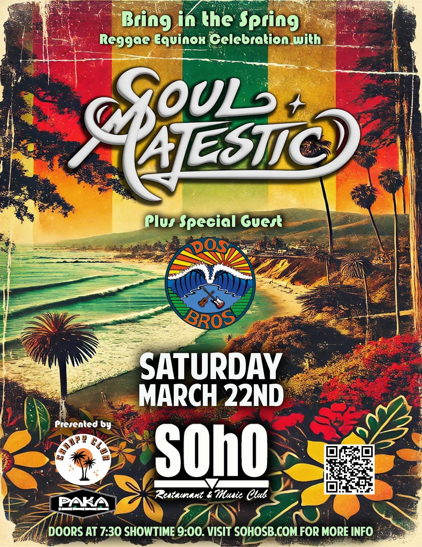 Soul Majestic plus special guest Dos Bros