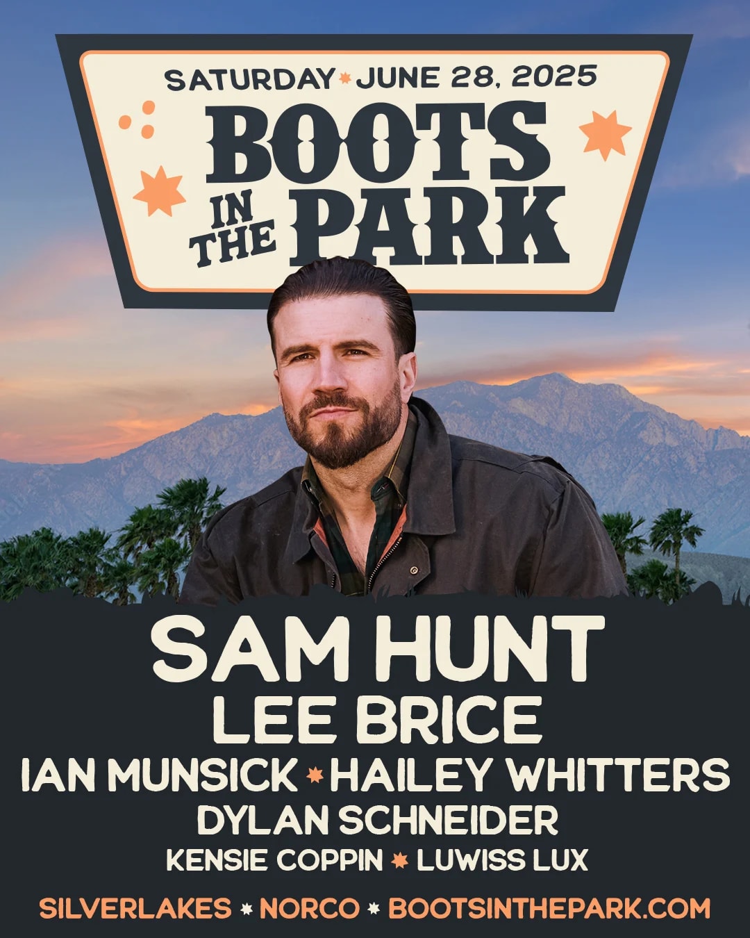 Norco Boots In The Park Sam Hunt, Lee Brice + More Activated Events