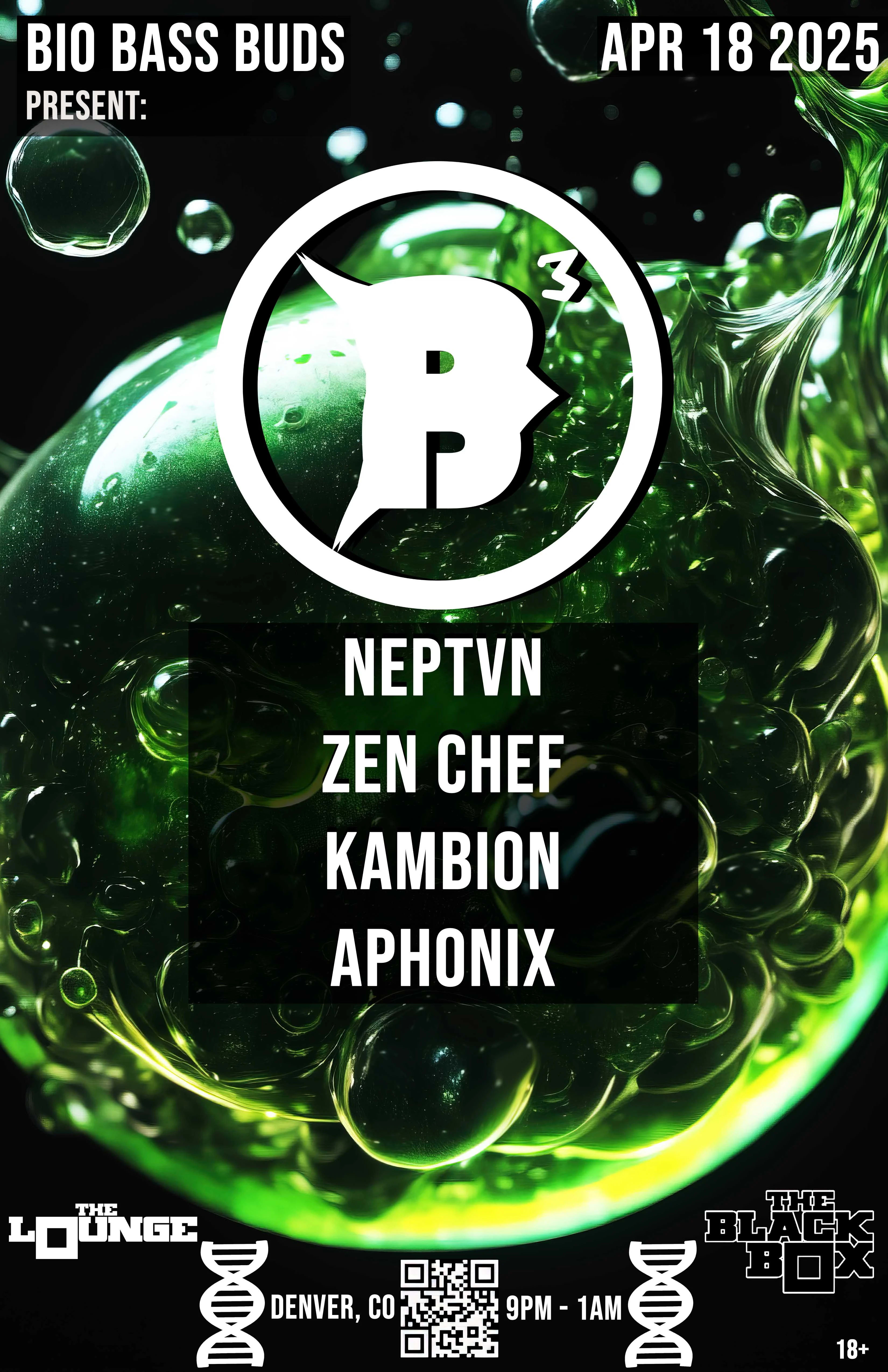 Bio Bass Buds: Neptvn, Zen Chef, Kambion, Aphonix