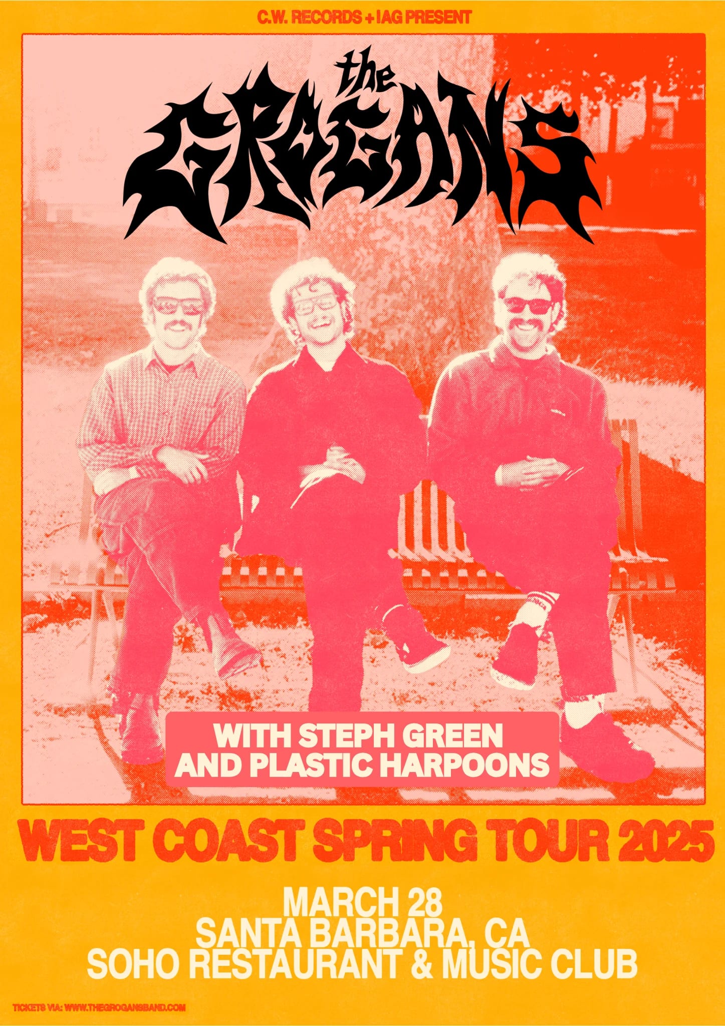 WTB Presents: The Grogans with Steph Green and Plastic Harpoons