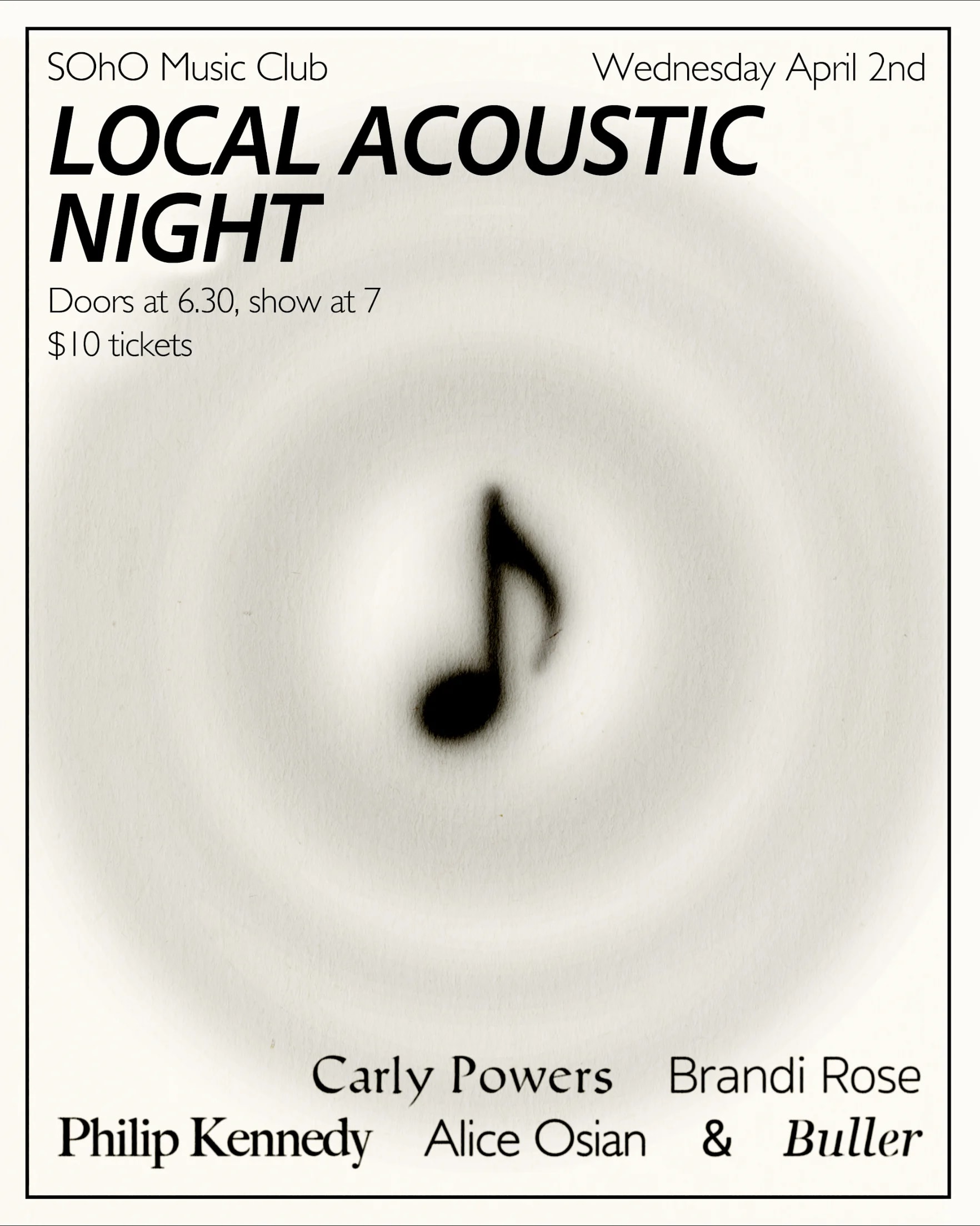 Local Acoustic Night