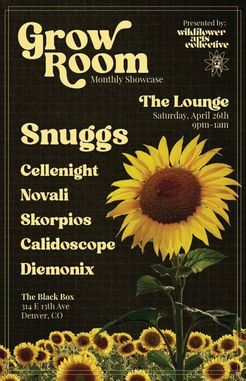 Grow Room presented by Wildflower Arts Collective