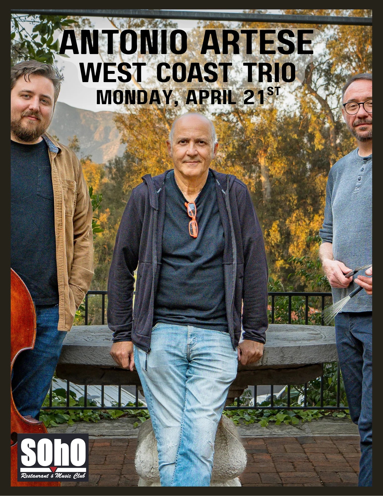 An Evening with Antonio Artese West Coast Trio