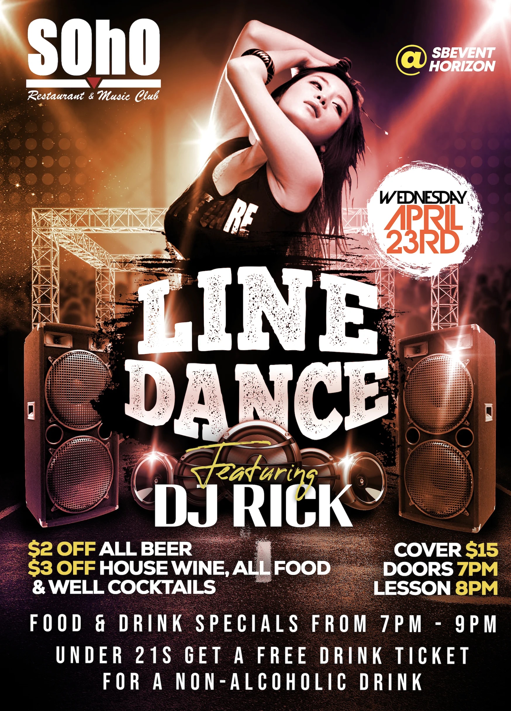 Line Dance Night with DJ Rick