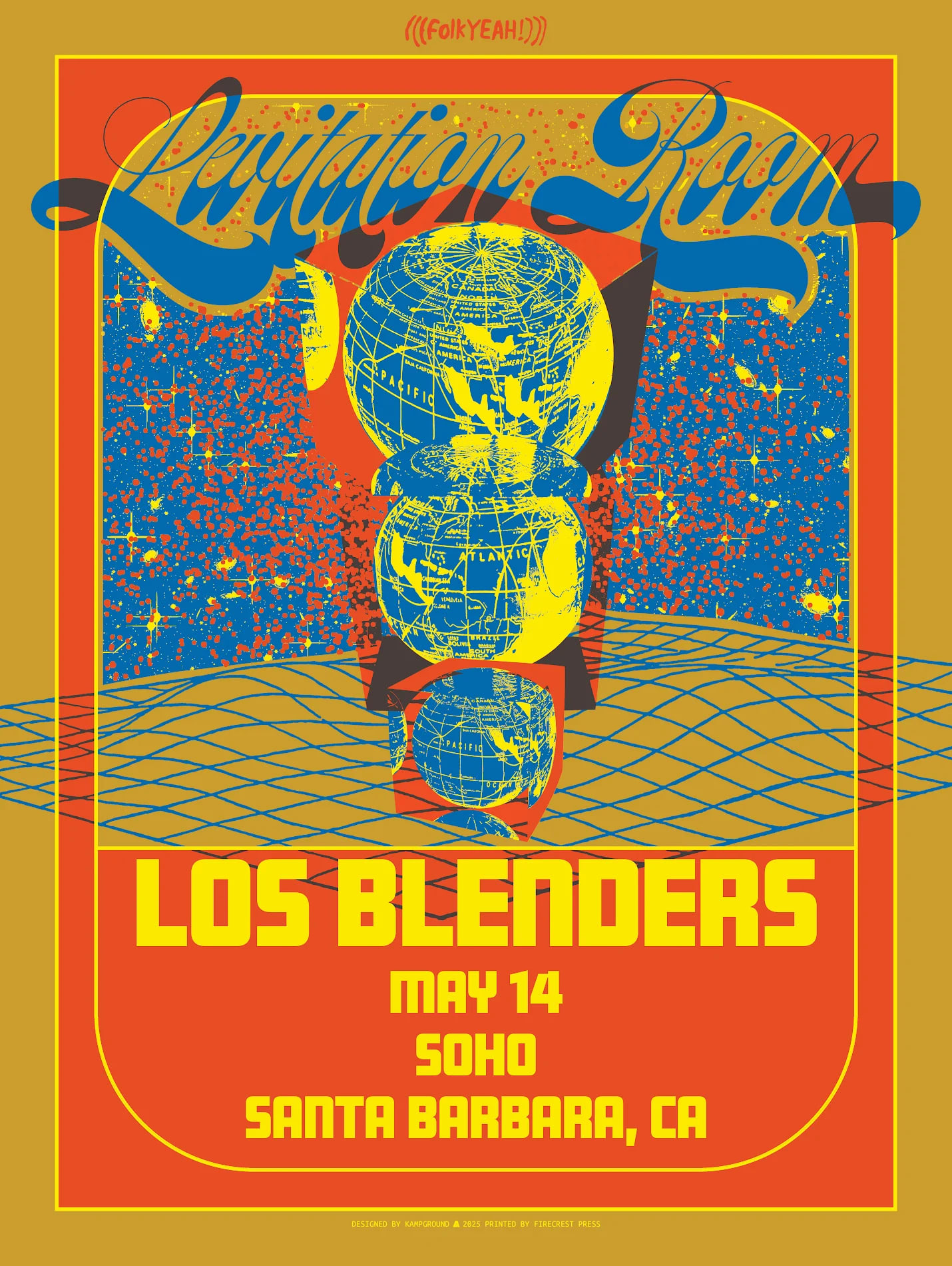(((folkYEAH!))) Presents: Levitation Room with Los Blenders