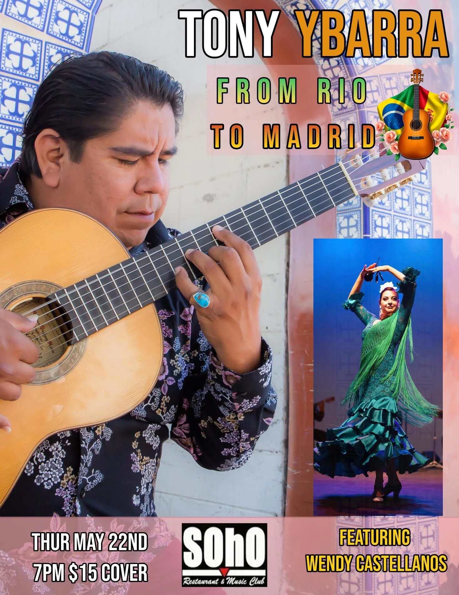 From Rio to Madrid with Tony Ybarra