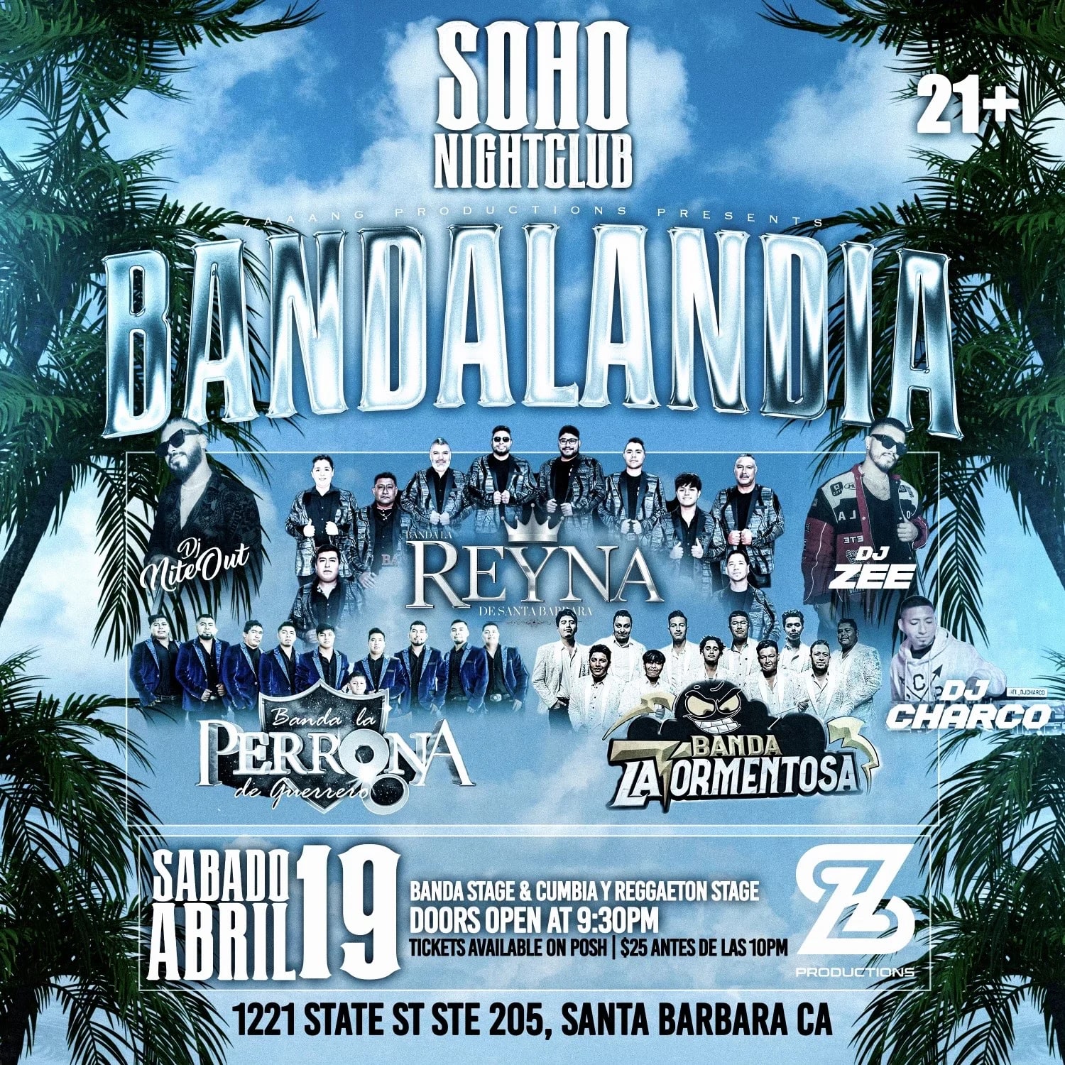 ZAAANG Productions Presents: Bandalandia